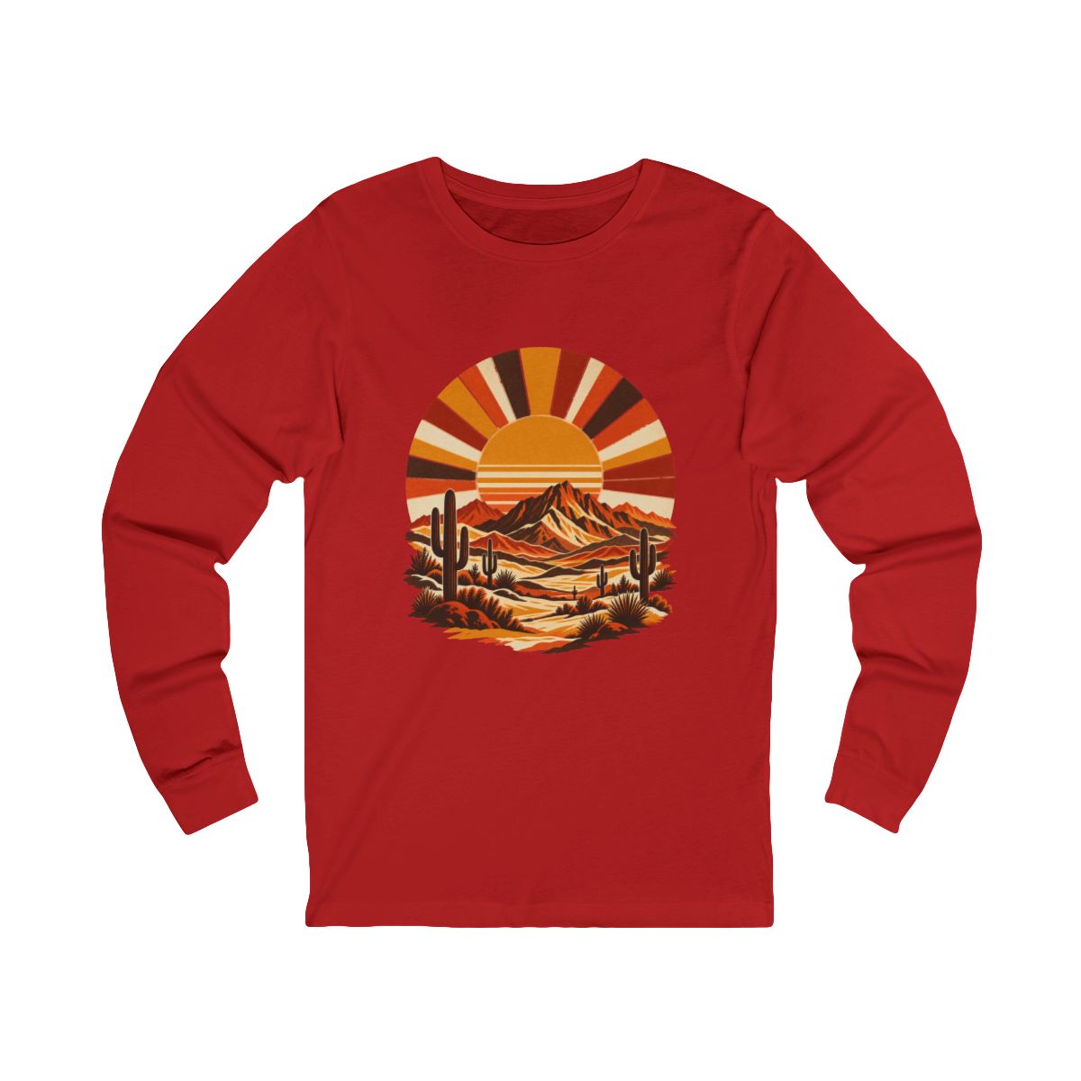 Zoitra Mojave Sunburst Long Sleeve Tee — Outerwear from Zoitra Collective