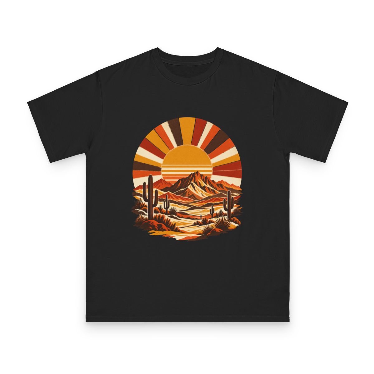Zoitra Mojave Sunburst Organic Tee — Apparel from Zoitra Collective