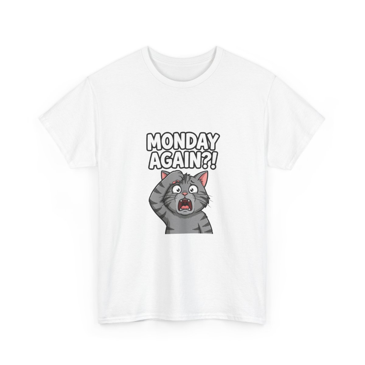 Zoitra Monday Cat Tee — gallery view 1 of 20