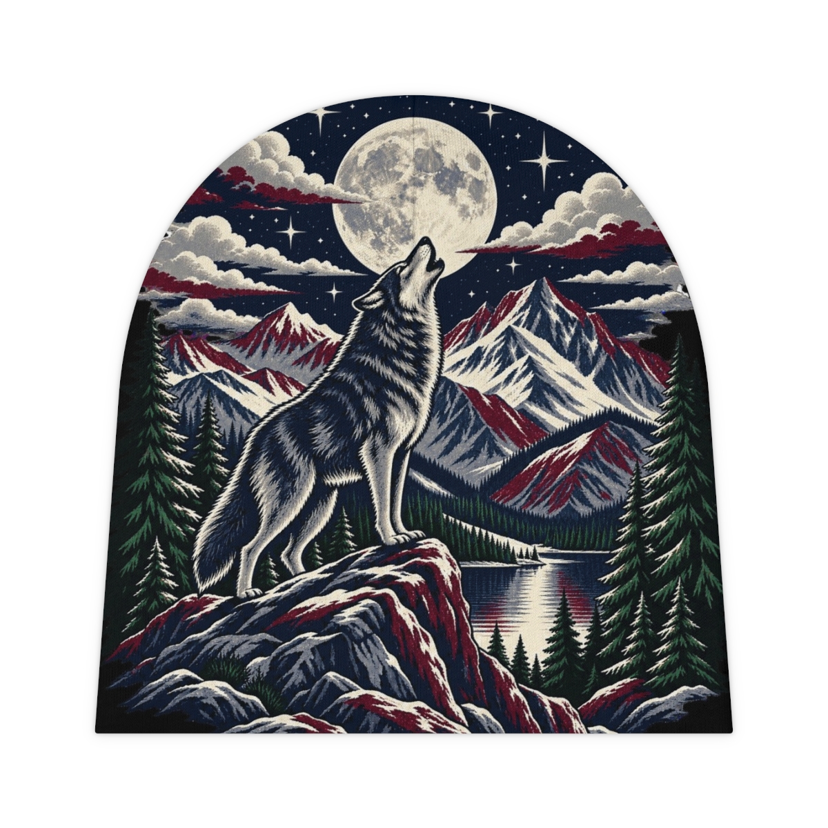 Zoitra Moonlit Howl Beanie — Accessories from Zoitra Collective