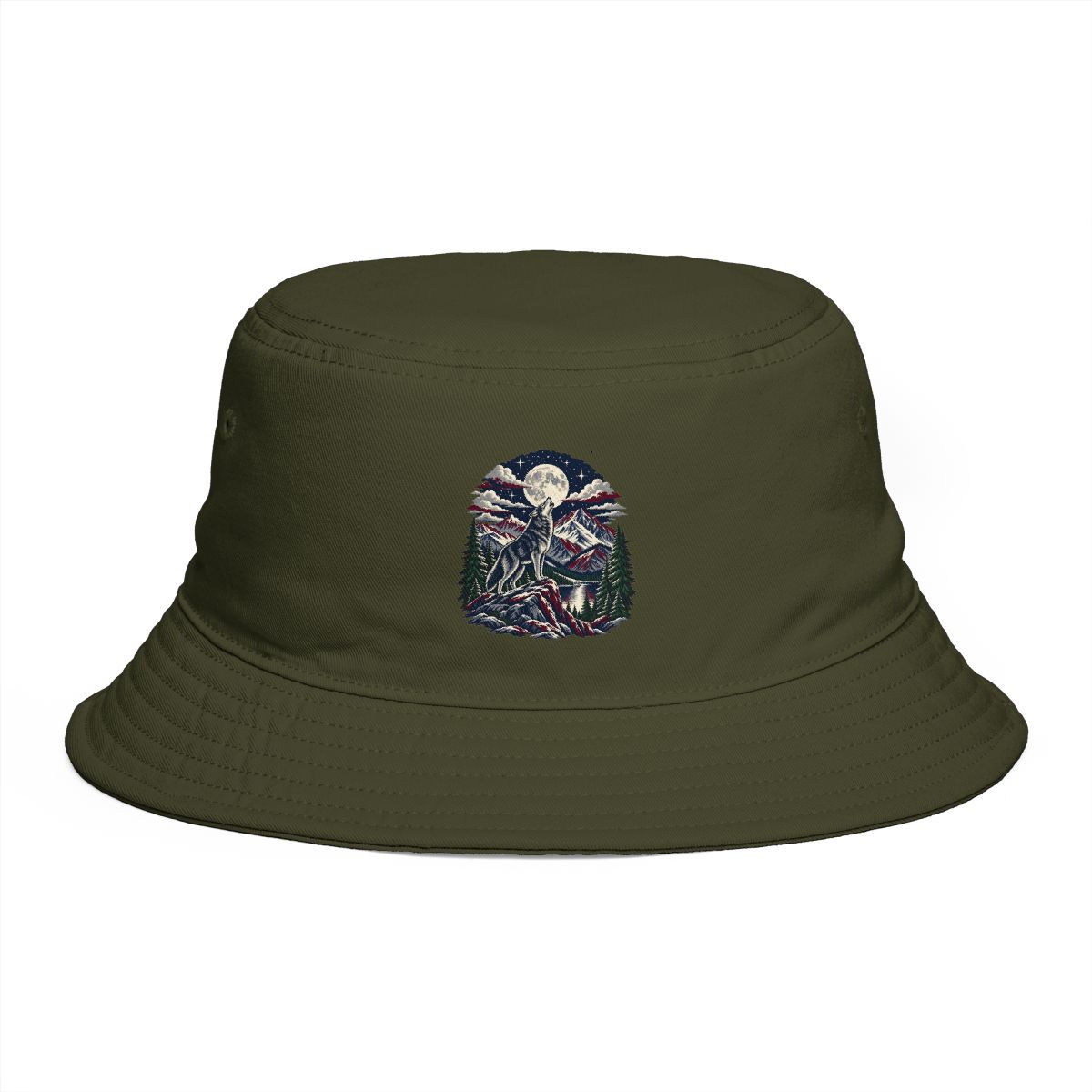 Zoitra Moonlit Howl Bucket Hat — Accessories from Zoitra Collective