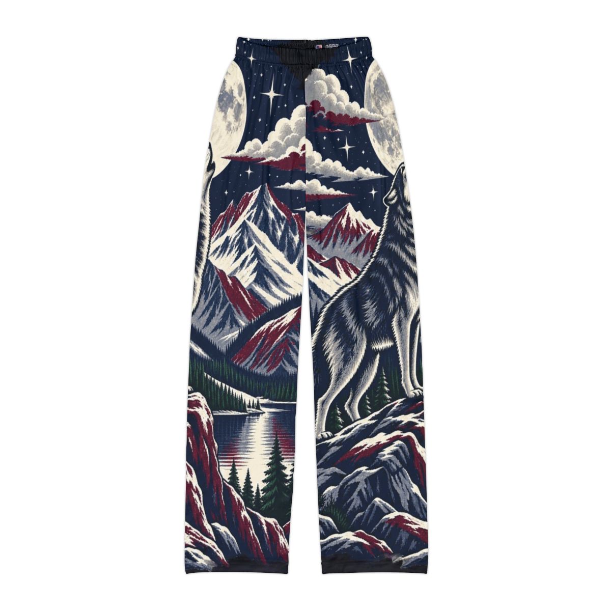 Zoitra Moonlit Howl Kids Lounge Pants — Baby & Kids from Zoitra Collective