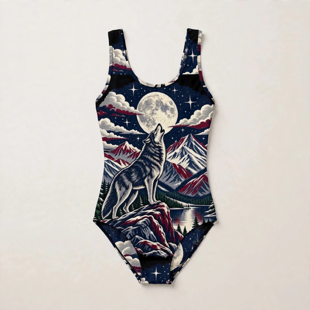 Zoitra Moonlit Howl One-Piece Swimsuit — gallery view 1 of 4