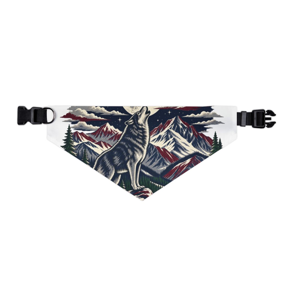 Zoitra Moonlit Howl Pet Bandana Collar — Pet from Zoitra Collective