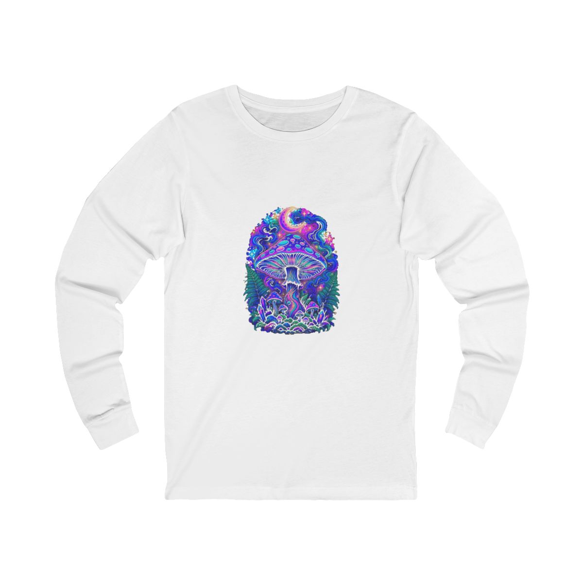 Zoitra Mycelium Moon Long Sleeve Tee — gallery view 1 of 6