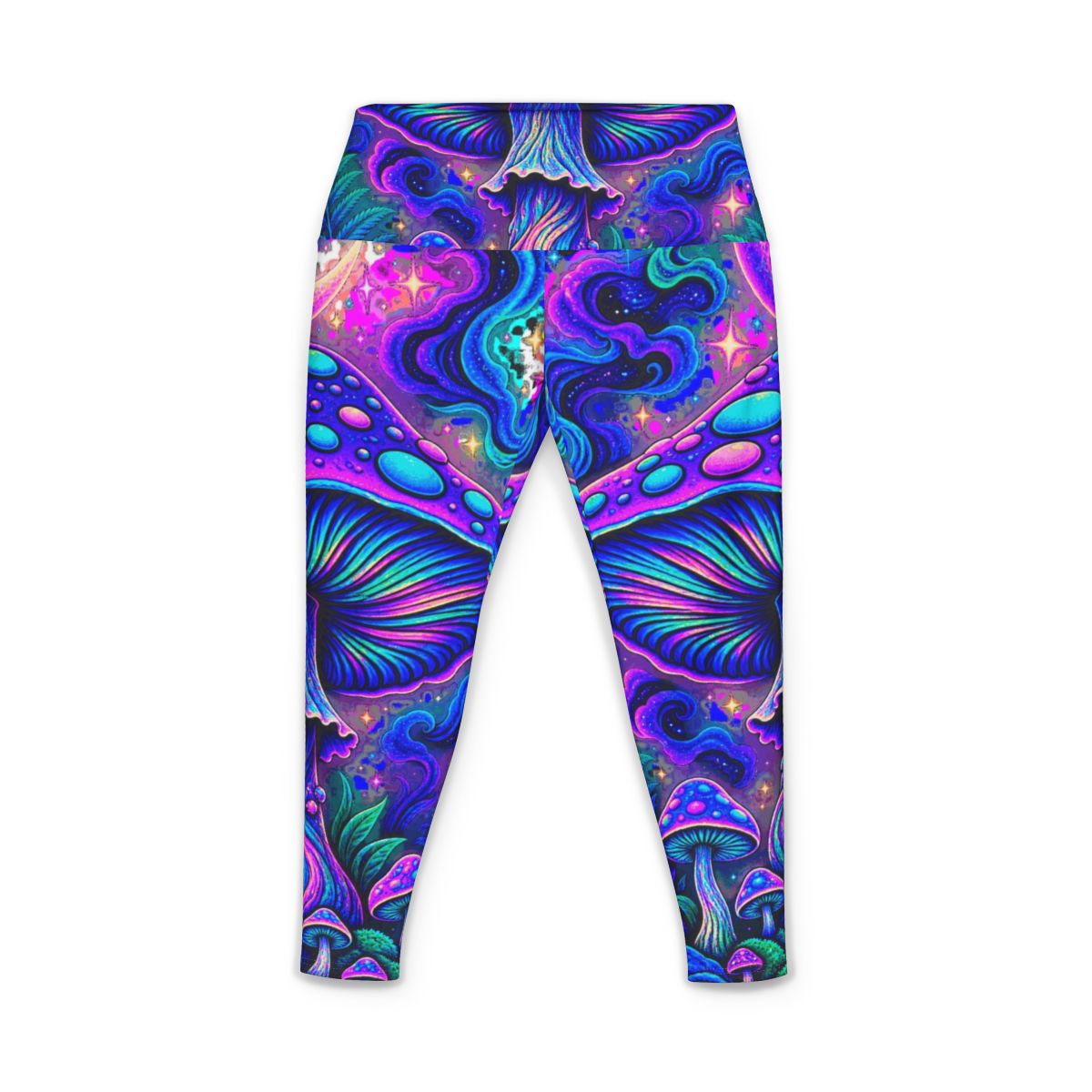 Zoitra Mycelium Moon Women's Yoga Pants — gallery view 1 of 3