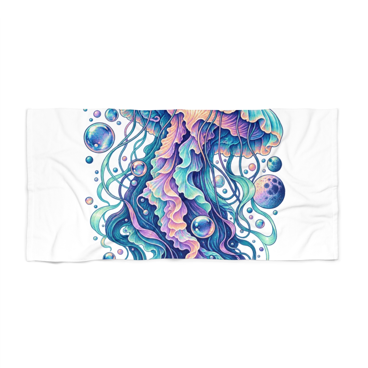 Zoitra Nebula Drift Beach Towel — Swim & Resort from Zoitra Collective