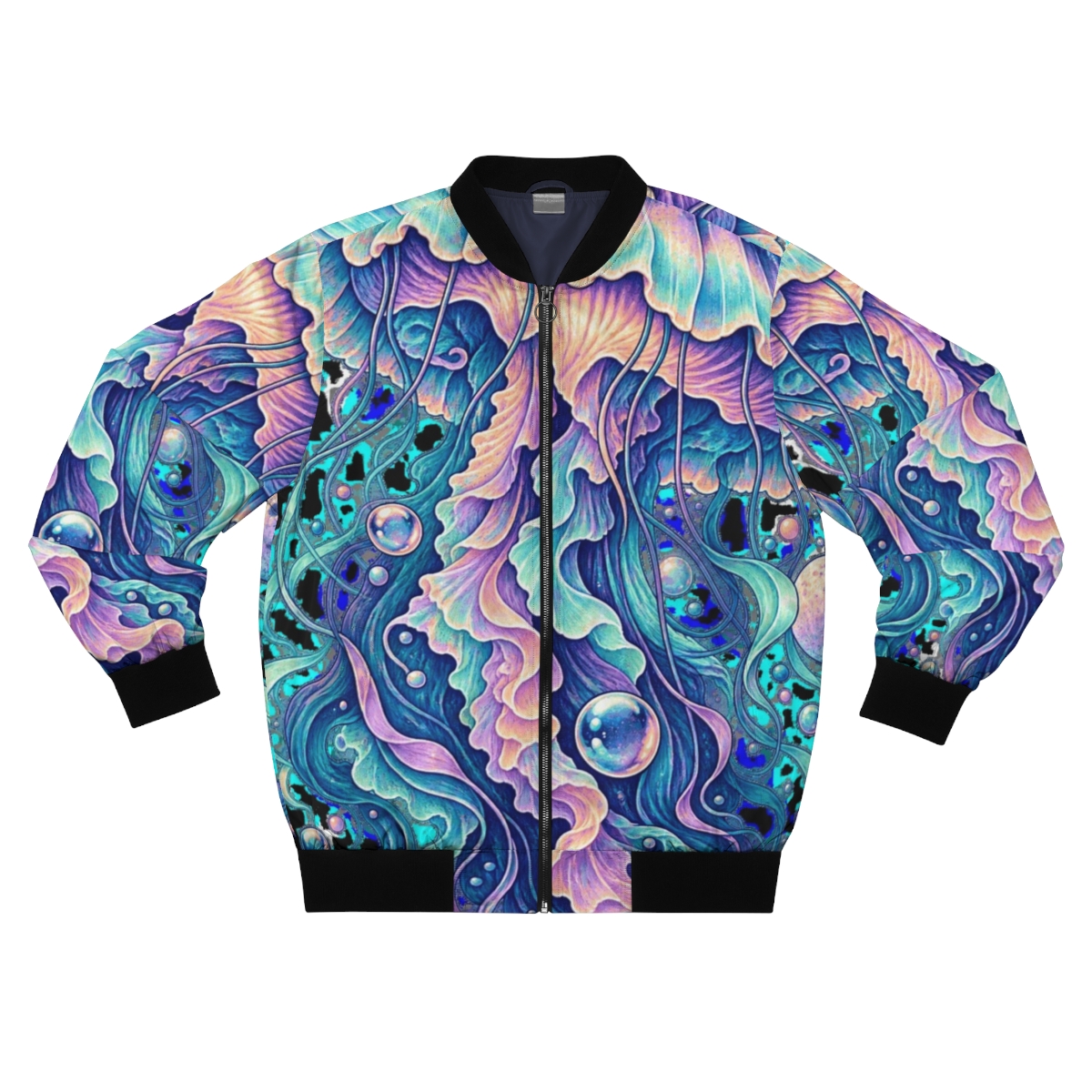 Zoitra Nebula Drift Bomber Jacket — Luxury Edit from Zoitra Collective