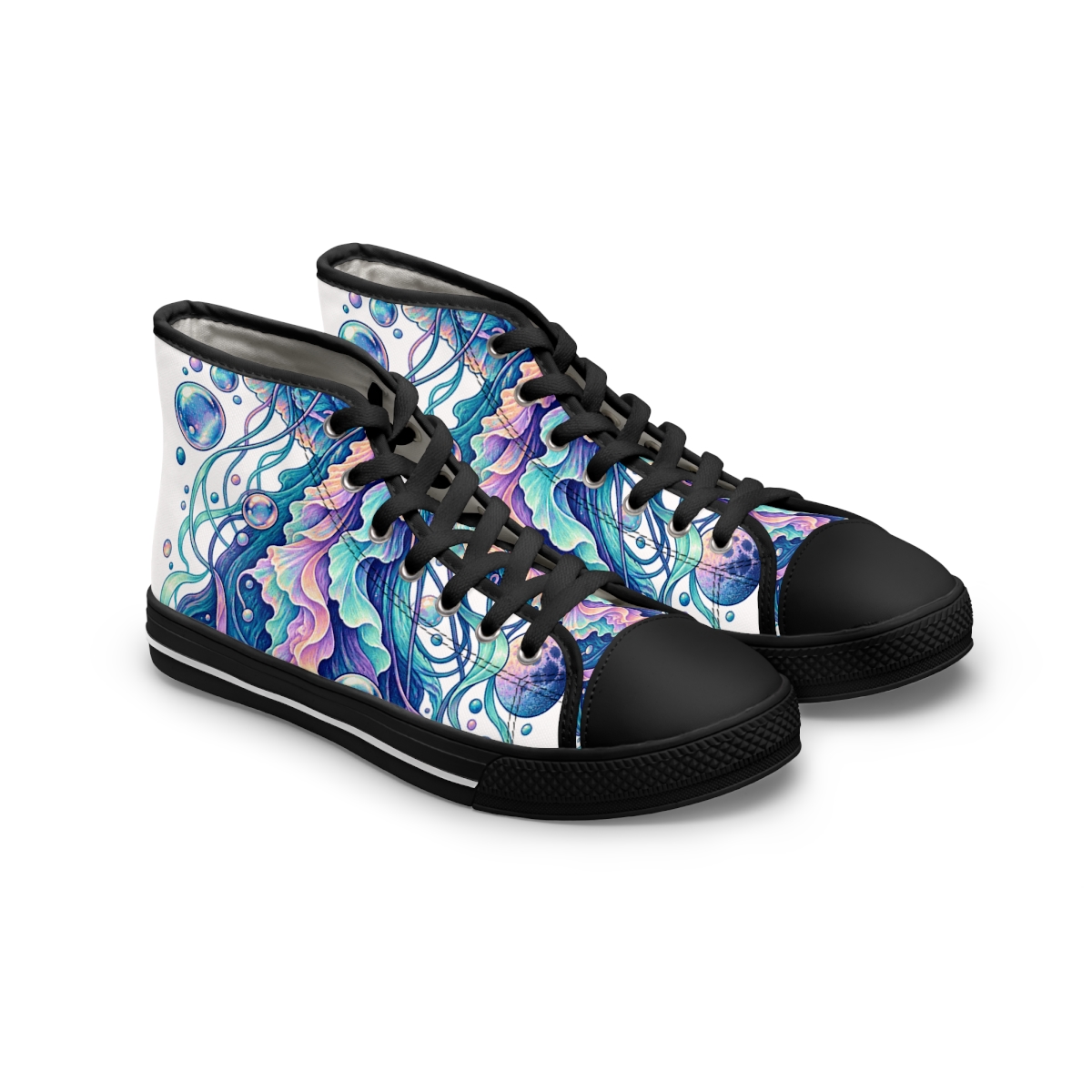 Zoitra Nebula Drift Men's High-Top Sneakers — gallery view 1 of 8