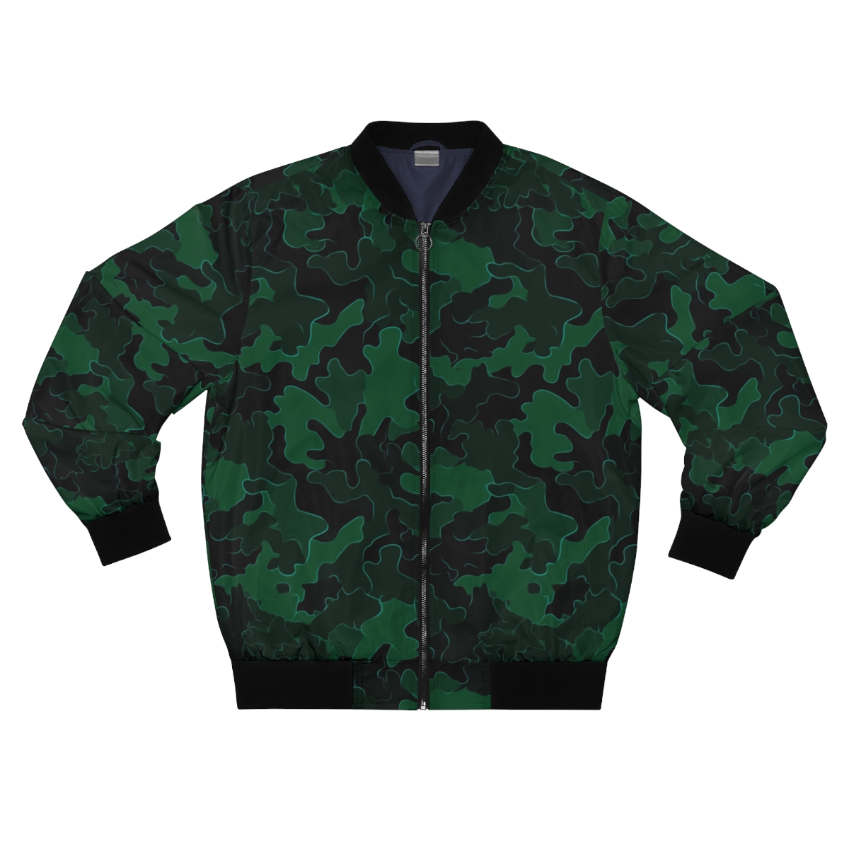 Zoitra Neon Jungle Camo Bomber Jacket — Luxury Edit from Zoitra Collective