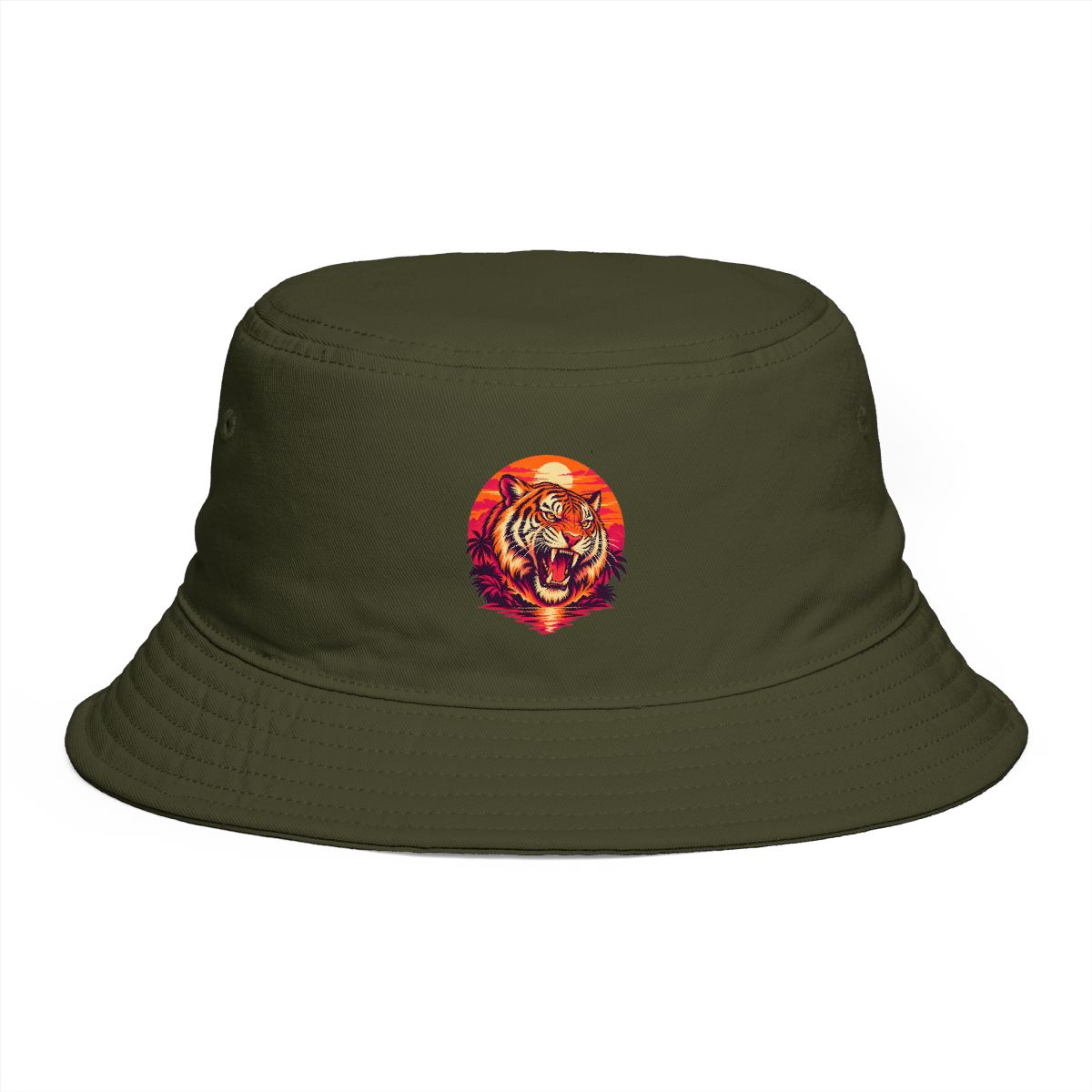 Zoitra Neon Tiger Bucket Hat — Accessories from Zoitra Collective