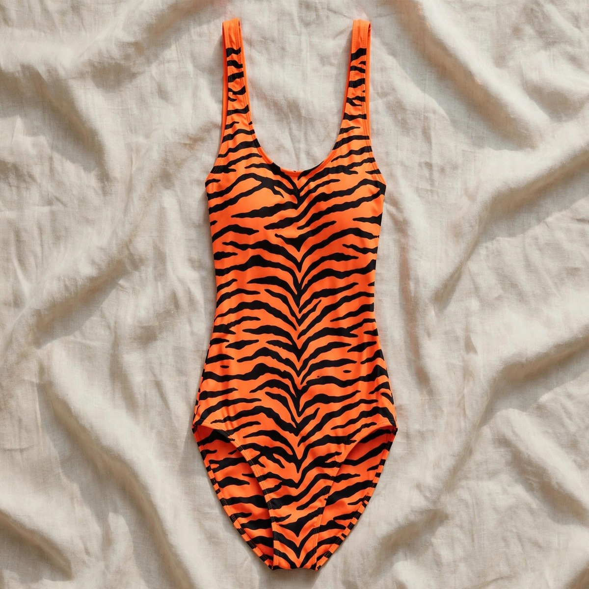 Zoitra Neon Tiger One-Piece Swimsuit — gallery view 1 of 4