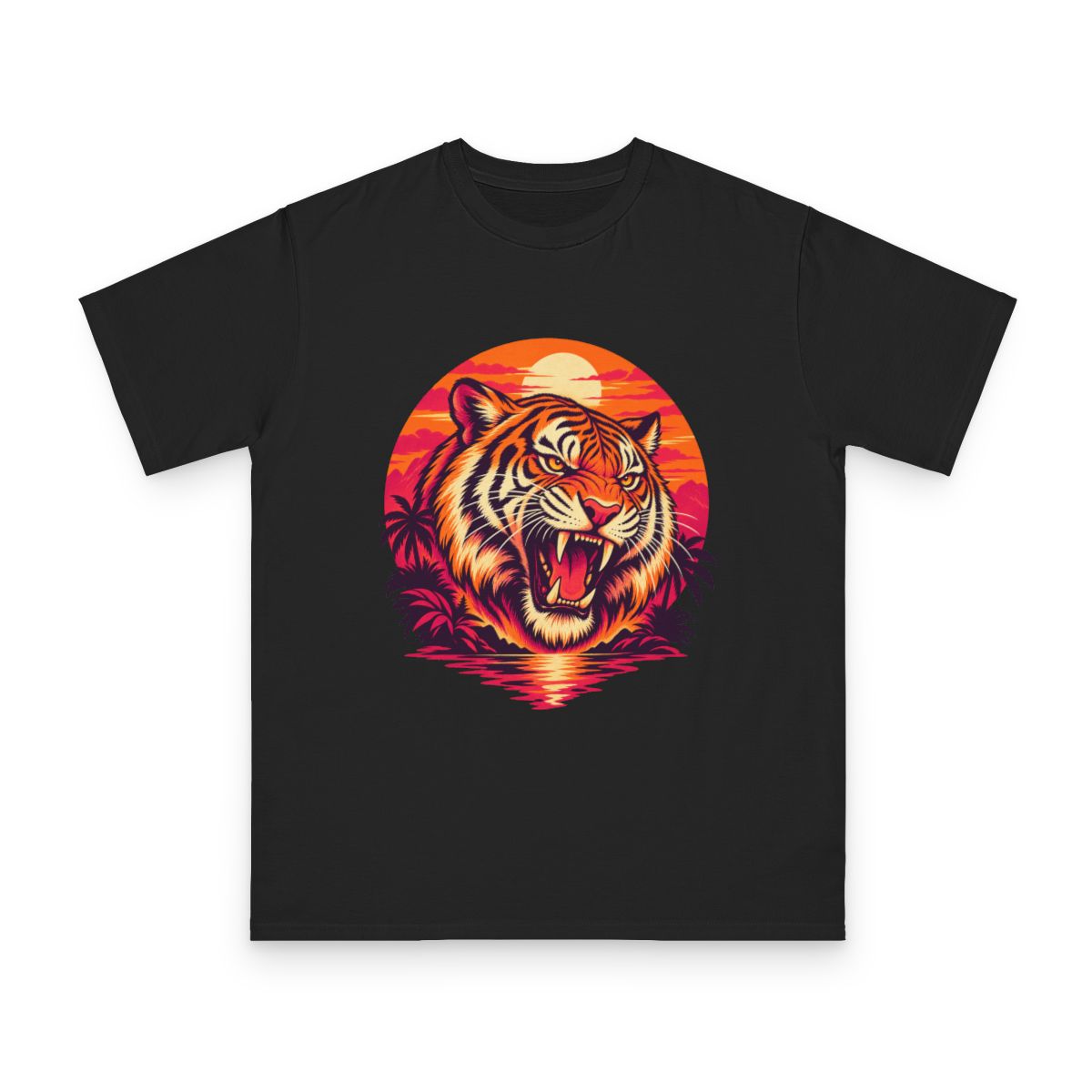 Zoitra Neon Tiger Organic Tee — gallery view 1 of 5