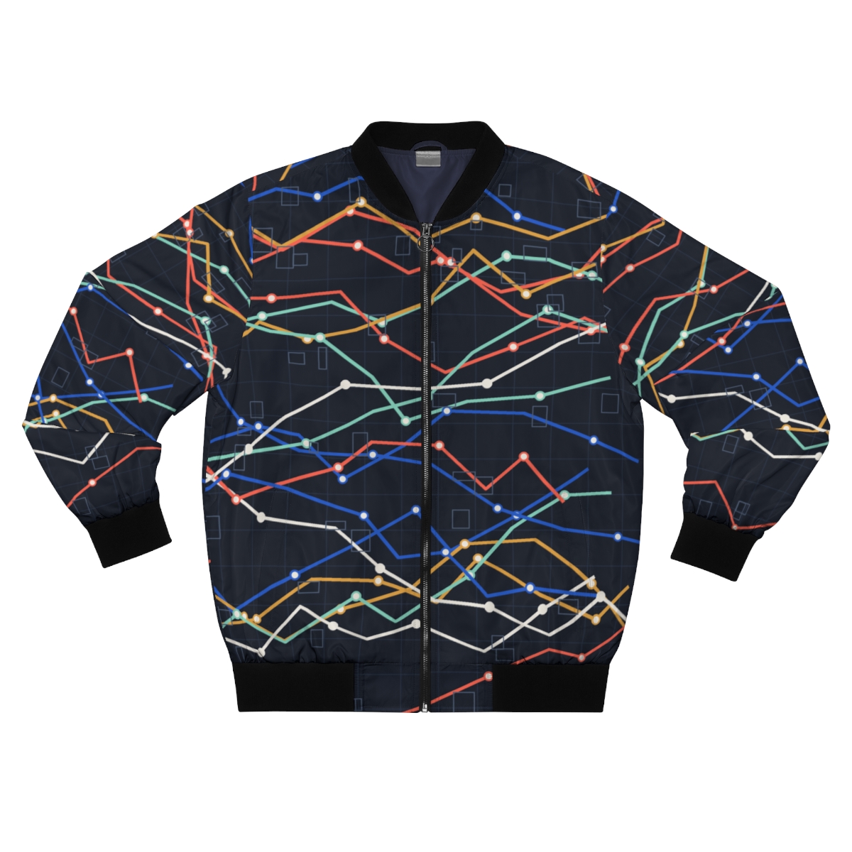 Zoitra Night Transit Bomber Jacket — gallery view 1 of 4