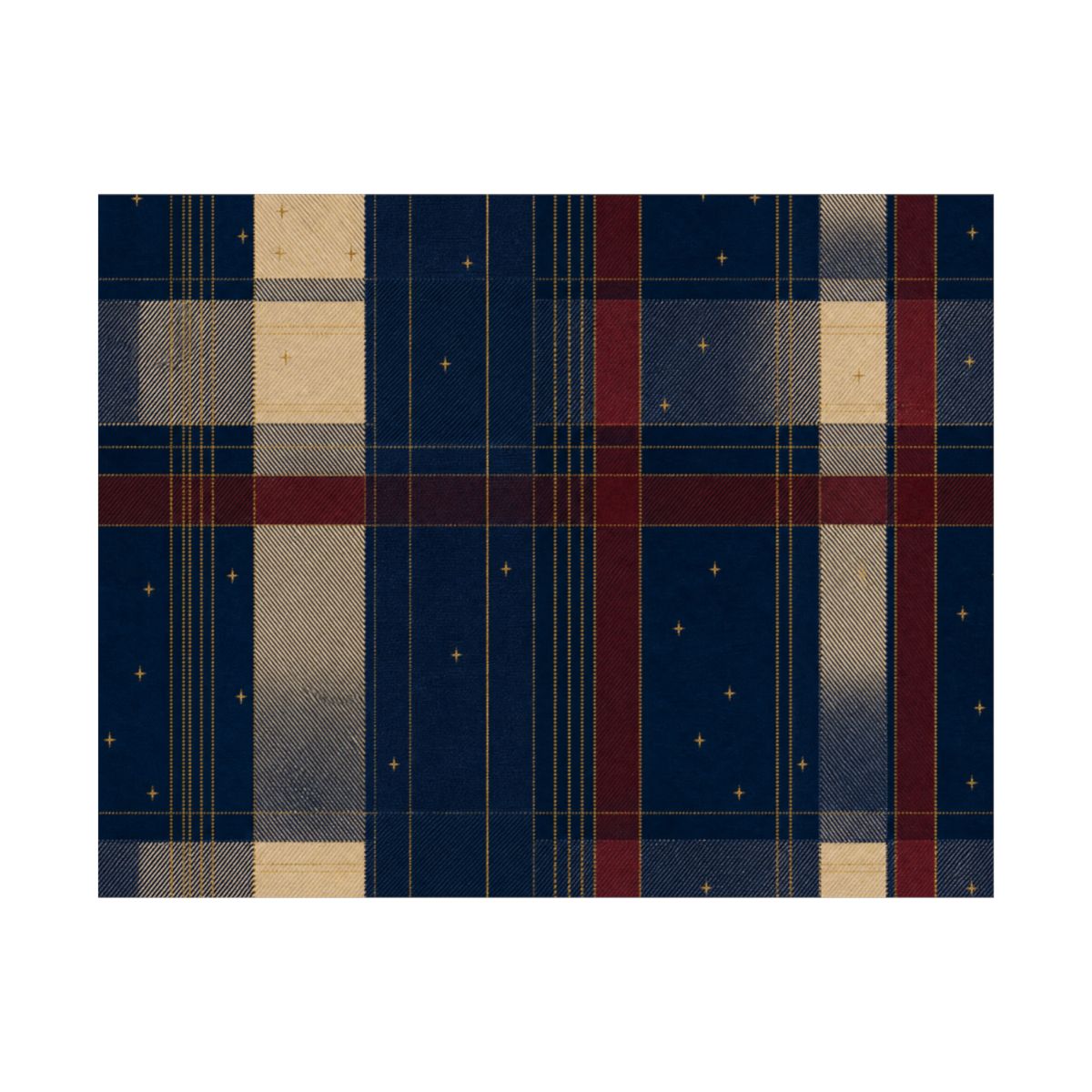 Zoitra Nocturne Plaid Art Print — Home & Gifting from Zoitra Collective
