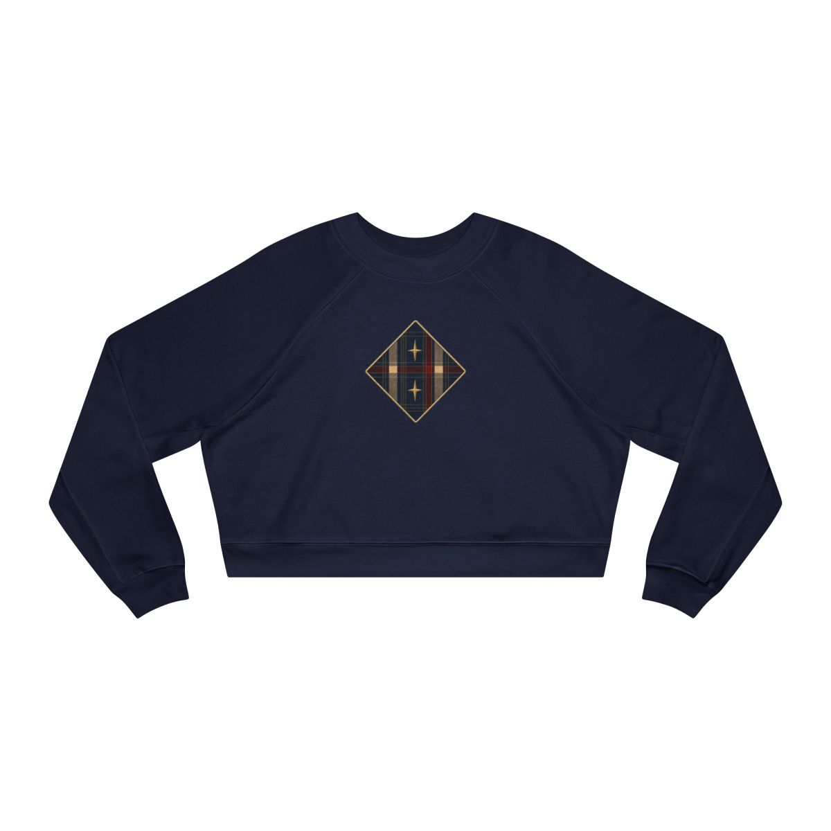 Zoitra Nocturne Plaid Cropped Fleece — gallery view 1 of 4