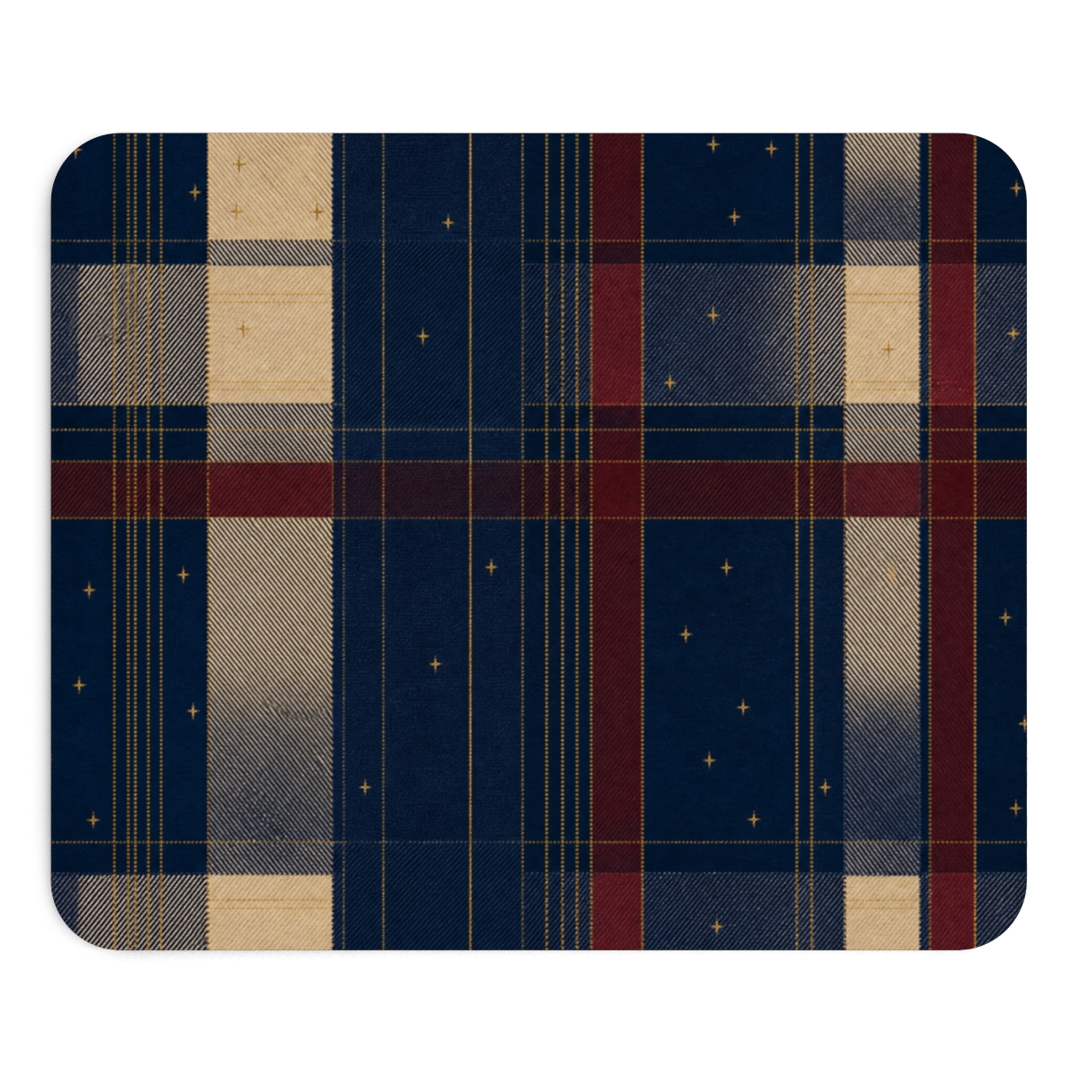 Zoitra Nocturne Plaid Desk Mat — Tech & Desk from Zoitra Collective