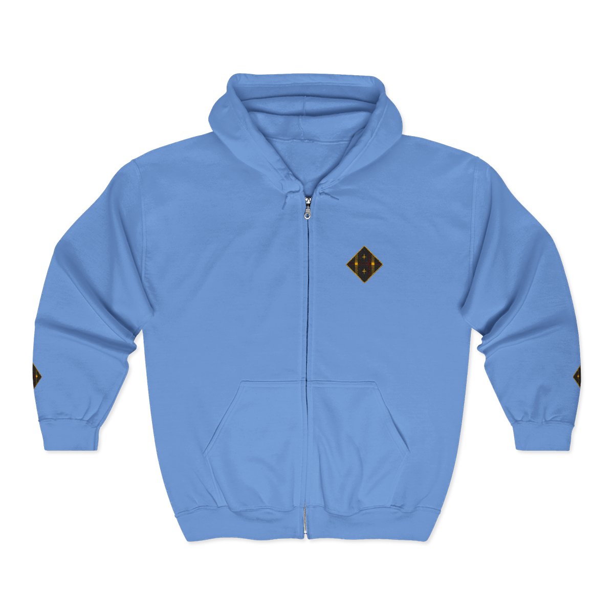 Zoitra Nocturne Plaid Hoodie — Luxury Edit from Zoitra Collective