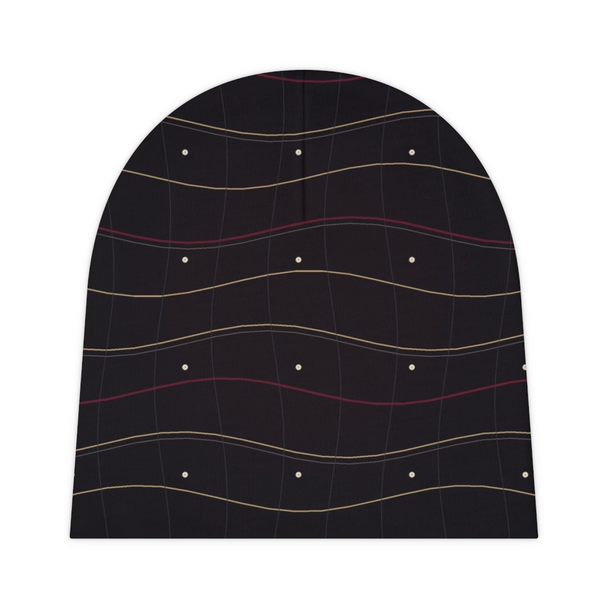 Zoitra Obsidian Meridian Baby Beanie — gallery view 1 of 4