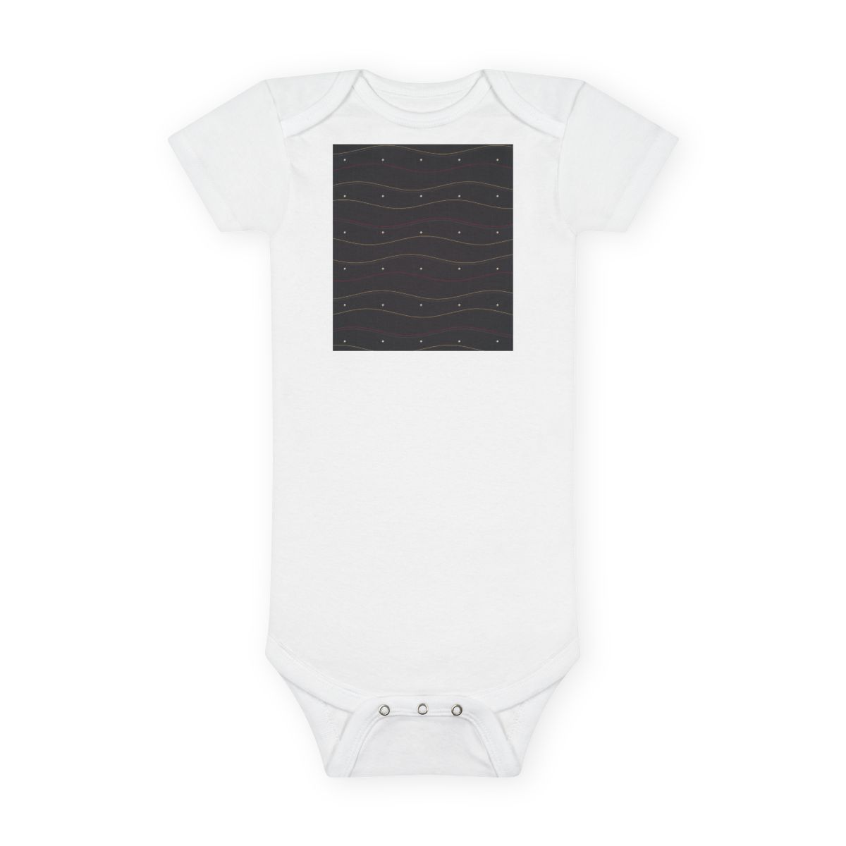 Zoitra Obsidian Meridian Baby Bodysuit — Baby & Kids from Zoitra Collective