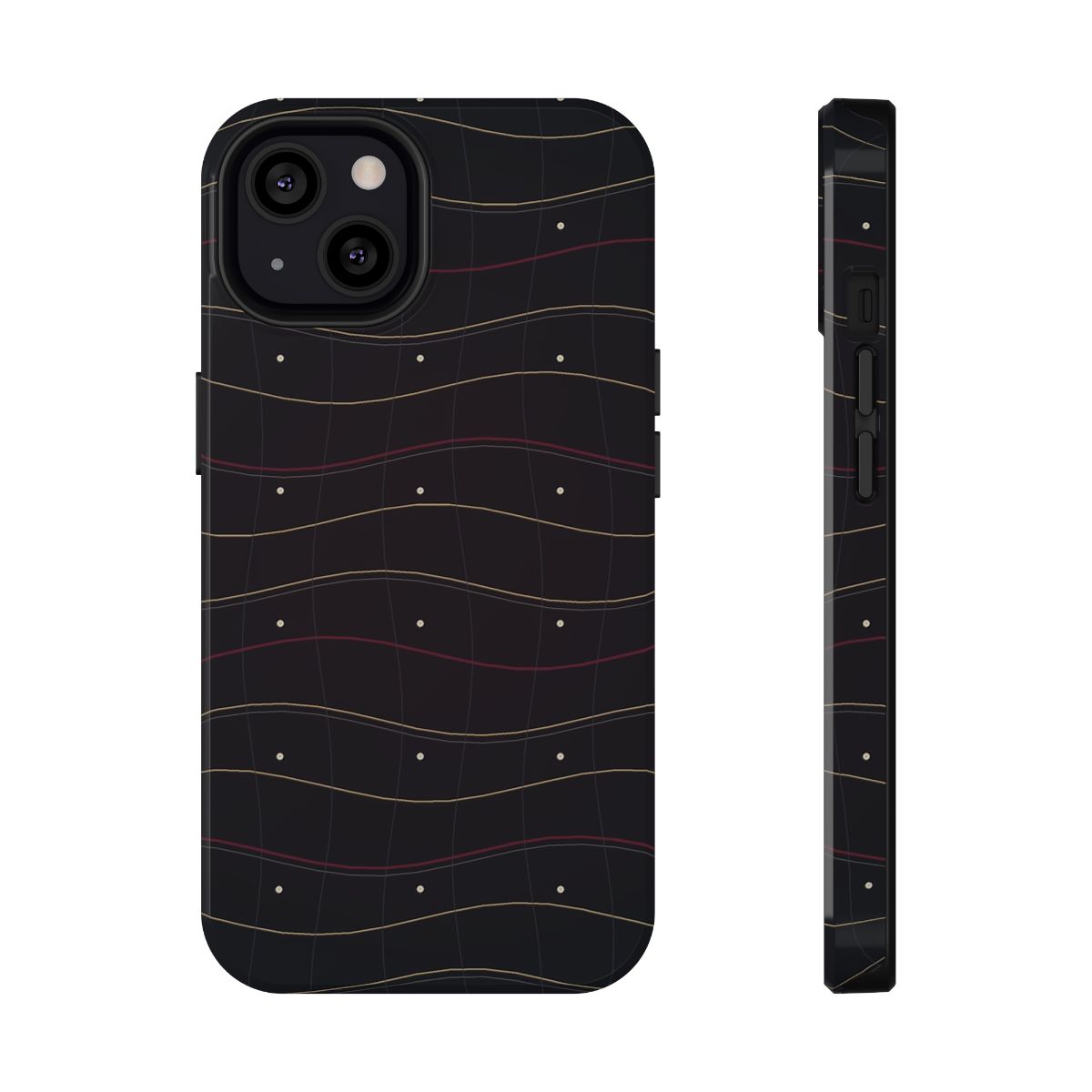 Zoitra Obsidian Meridian Impact-Resistant Phone Case — Tech & Desk from Zoitra Collective
