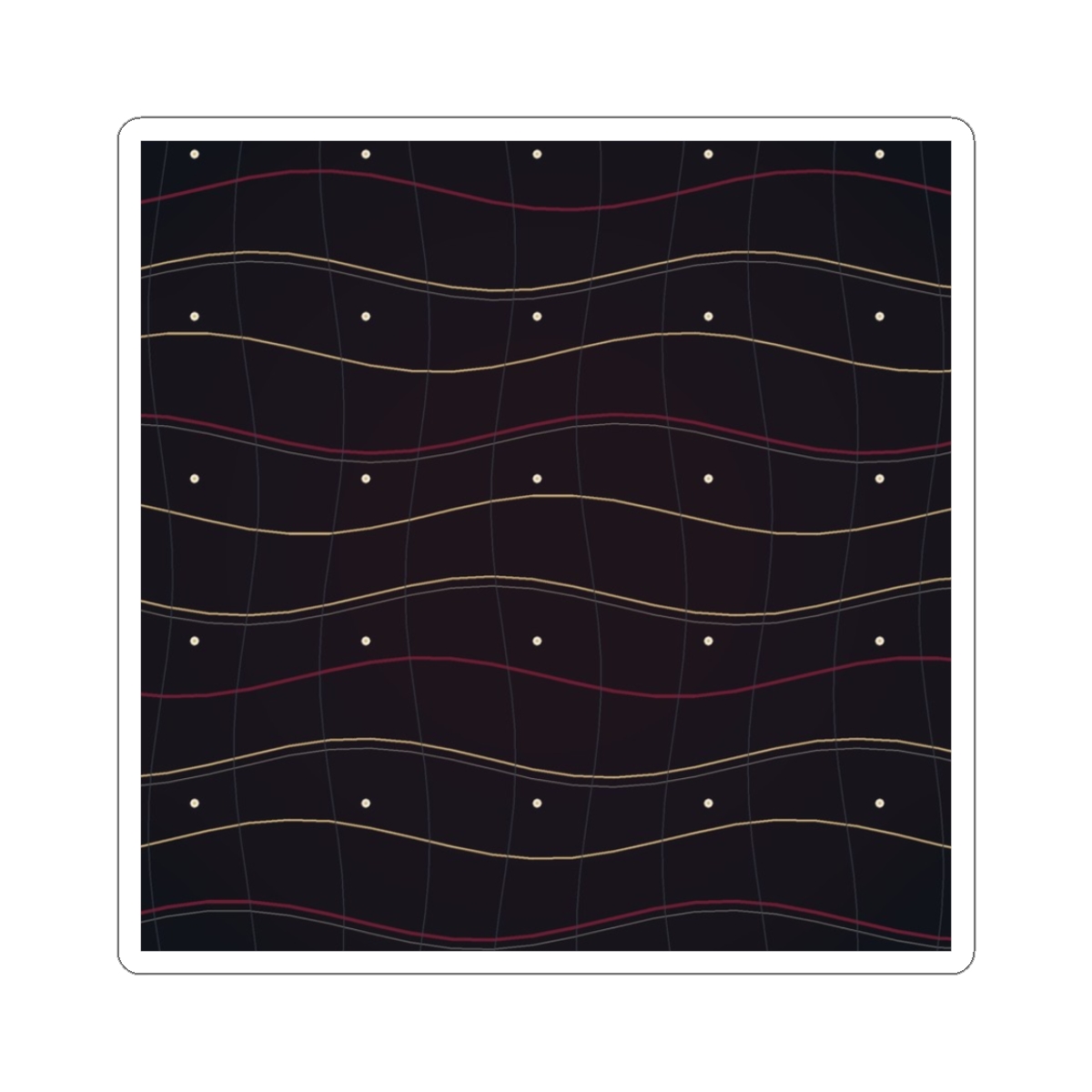 Zoitra Obsidian Meridian Kiss-Cut Stickers — Accessories from Zoitra Collective