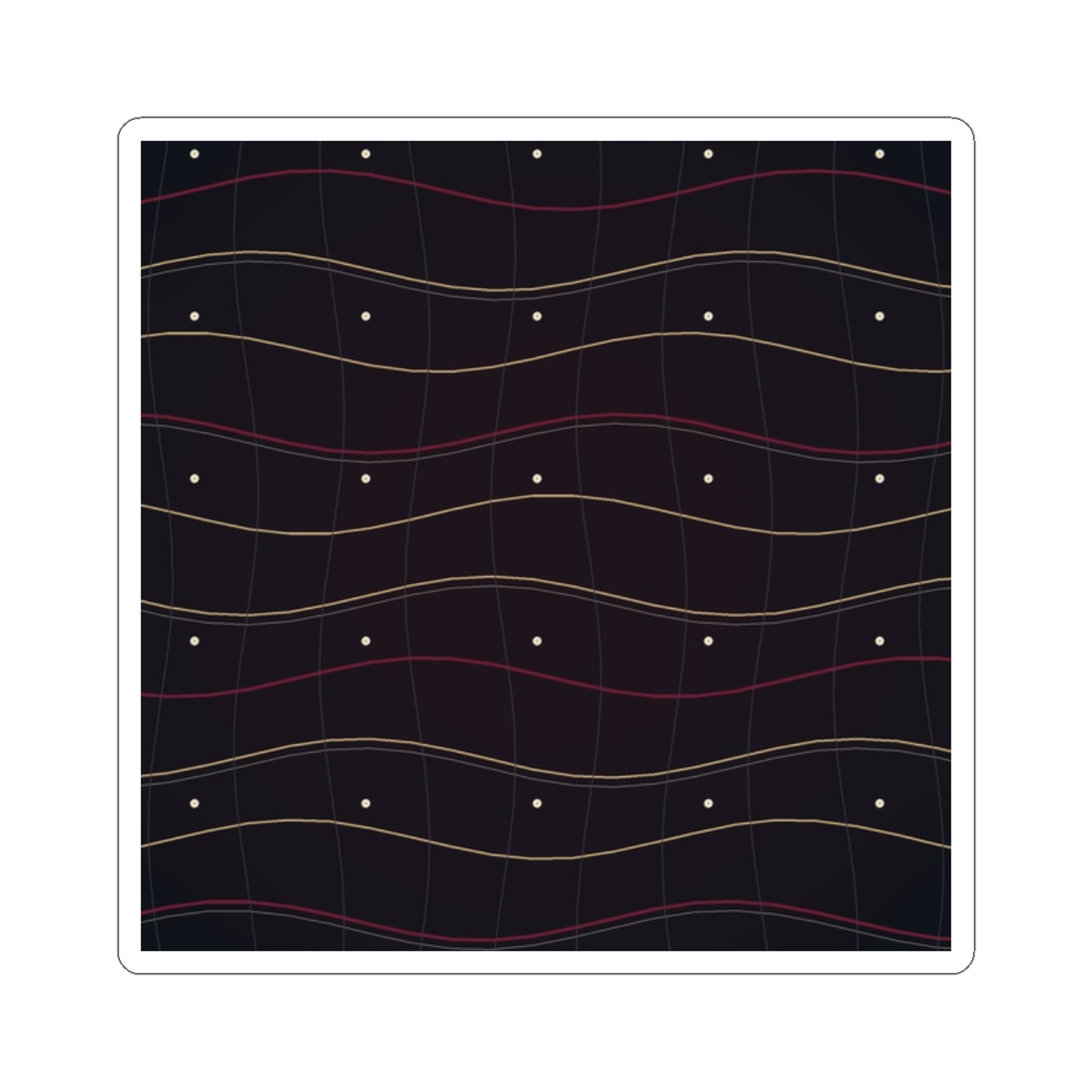 Zoitra Obsidian Meridian Kiss-Cut Stickers — gallery view 1 of 3
