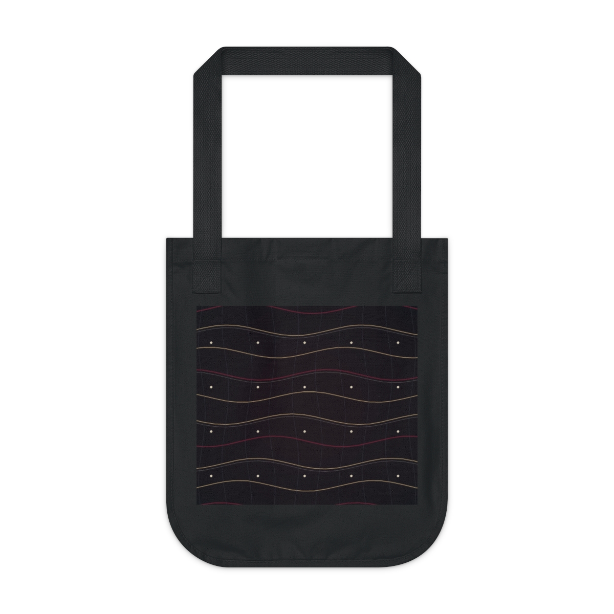 Zoitra Obsidian Meridian Organic Tote — Bags & Carry from Zoitra Collective