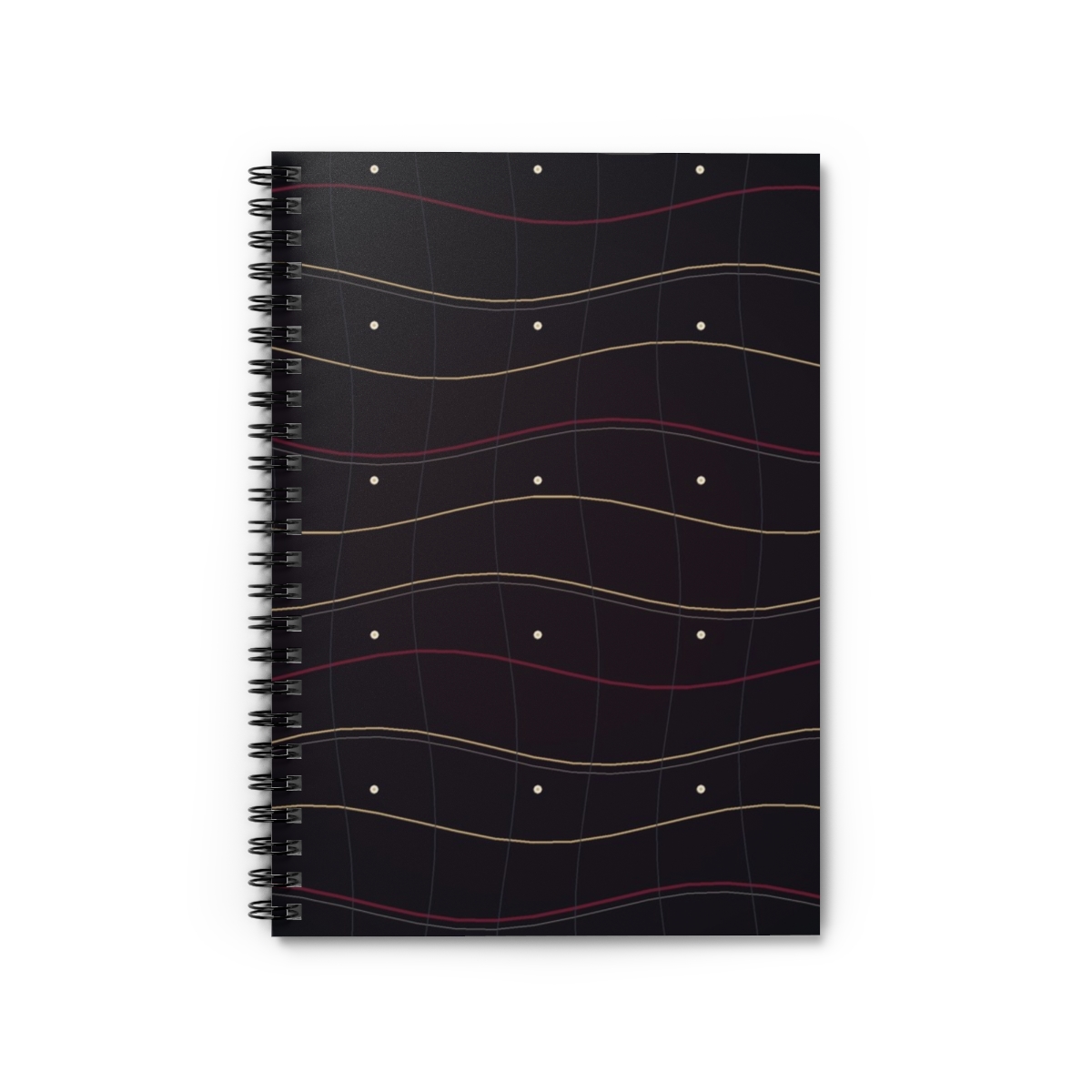 Zoitra Obsidian Meridian Spiral Notebook — Tech & Desk from Zoitra Collective