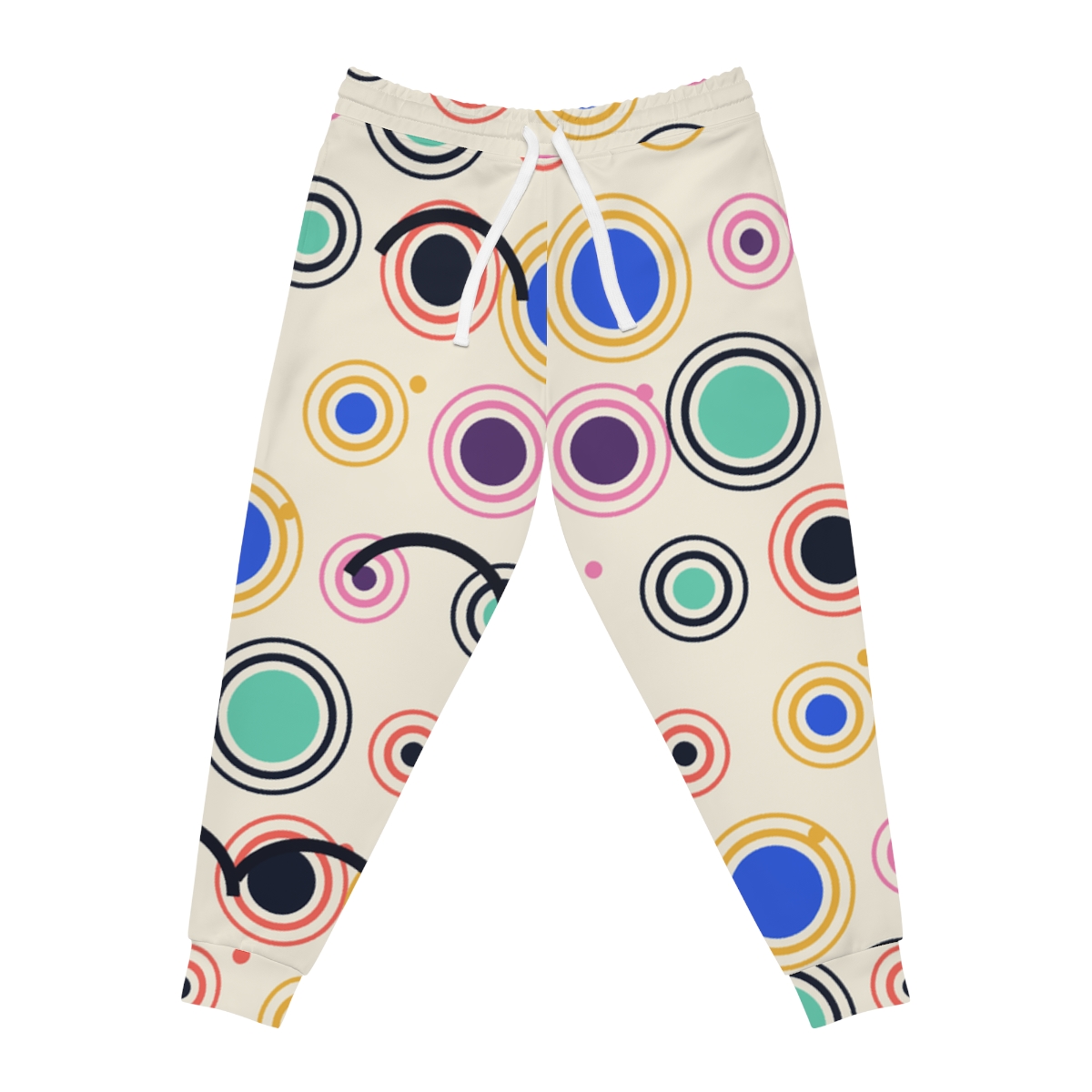 Zoitra Orbit Dots Athletic Joggers — Luxury Edit from Zoitra Collective