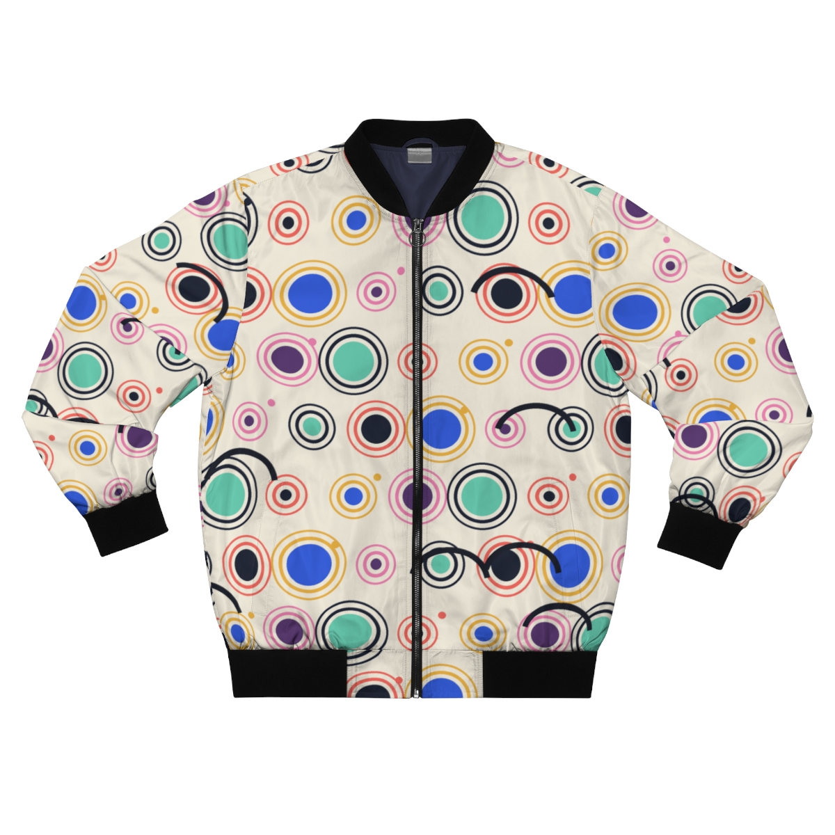 Zoitra Orbit Dots Bomber Jacket — gallery view 1 of 4