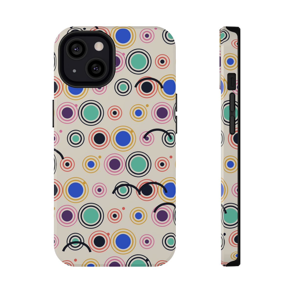 Zoitra Orbit Dots Impact-Resistant Phone Case — Tech & Desk from Zoitra Collective