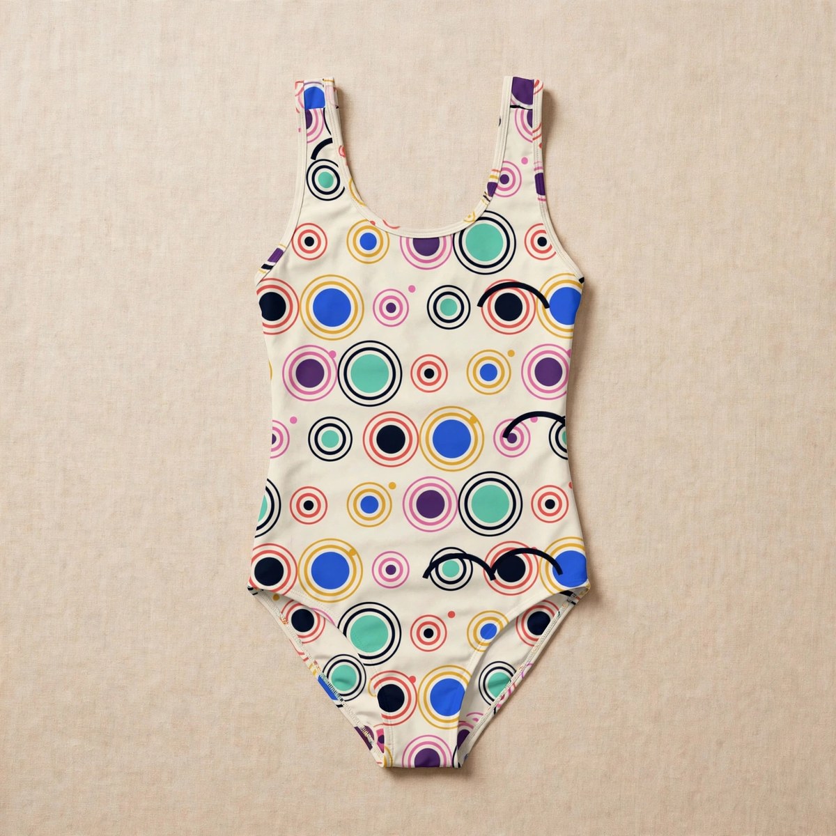Zoitra Orbit Dots One-Piece Swimsuit — gallery view 1 of 4