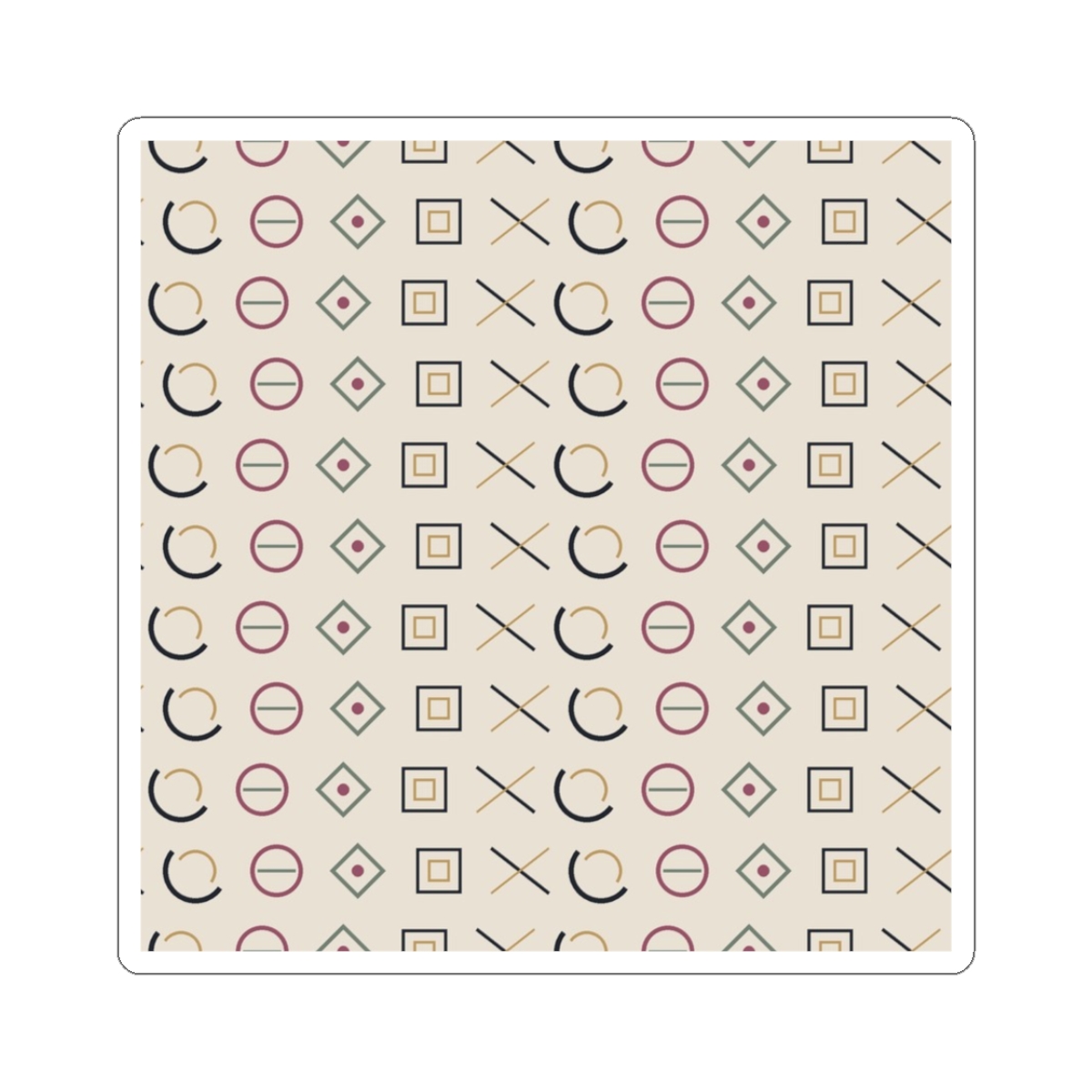 Zoitra Pearl Matrix Kiss-Cut Stickers — Accessories from Zoitra Collective