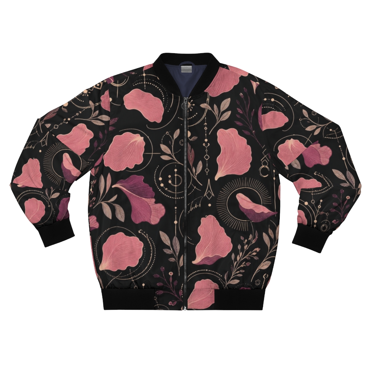 Zoitra Petal Cipher Bomber Jacket — Luxury Edit from Zoitra Collective