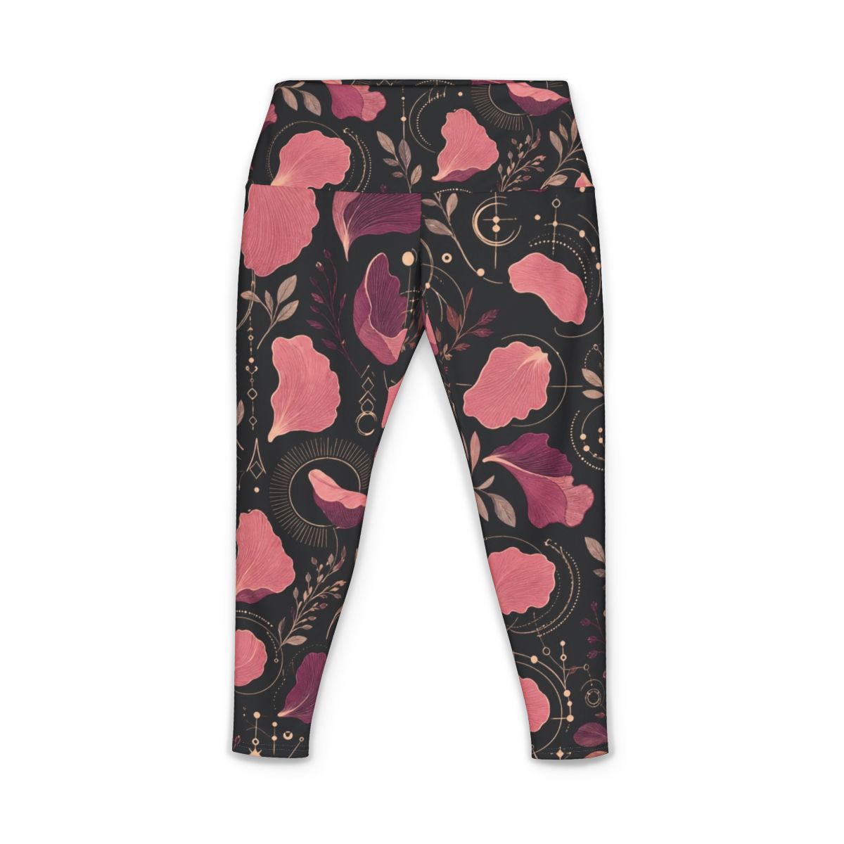 Zoitra Petal Cipher Women's Yoga Pants — gallery view 1 of 3