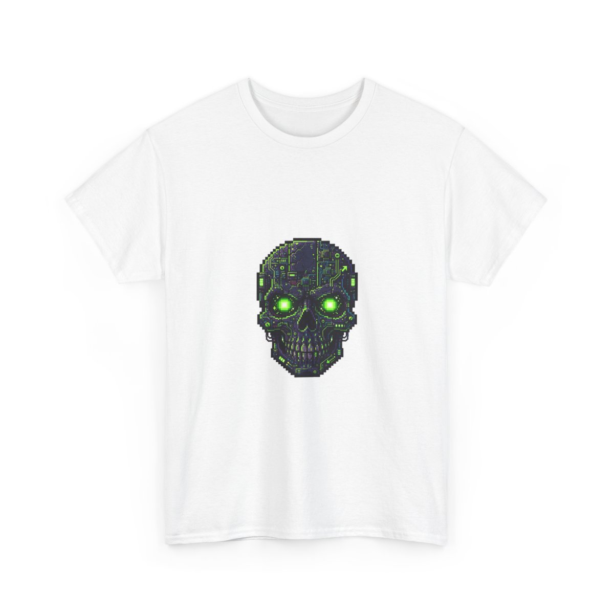 Zoitra Pixel Skull Tee — Apparel from Zoitra Collective