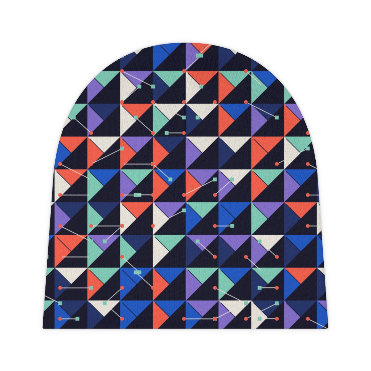 Zoitra Prism Circuit Baby Beanie — Baby & Kids from Zoitra Collective