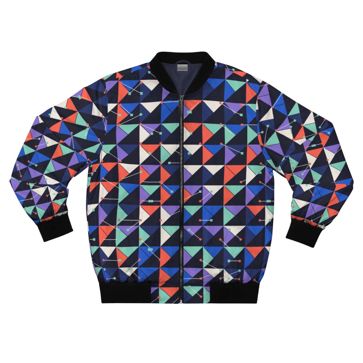 Zoitra Prism Circuit Bomber Jacket — Luxury Edit from Zoitra Collective