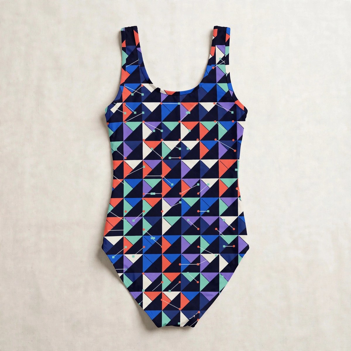 Zoitra Prism Circuit One-Piece Swimsuit — gallery view 1 of 4