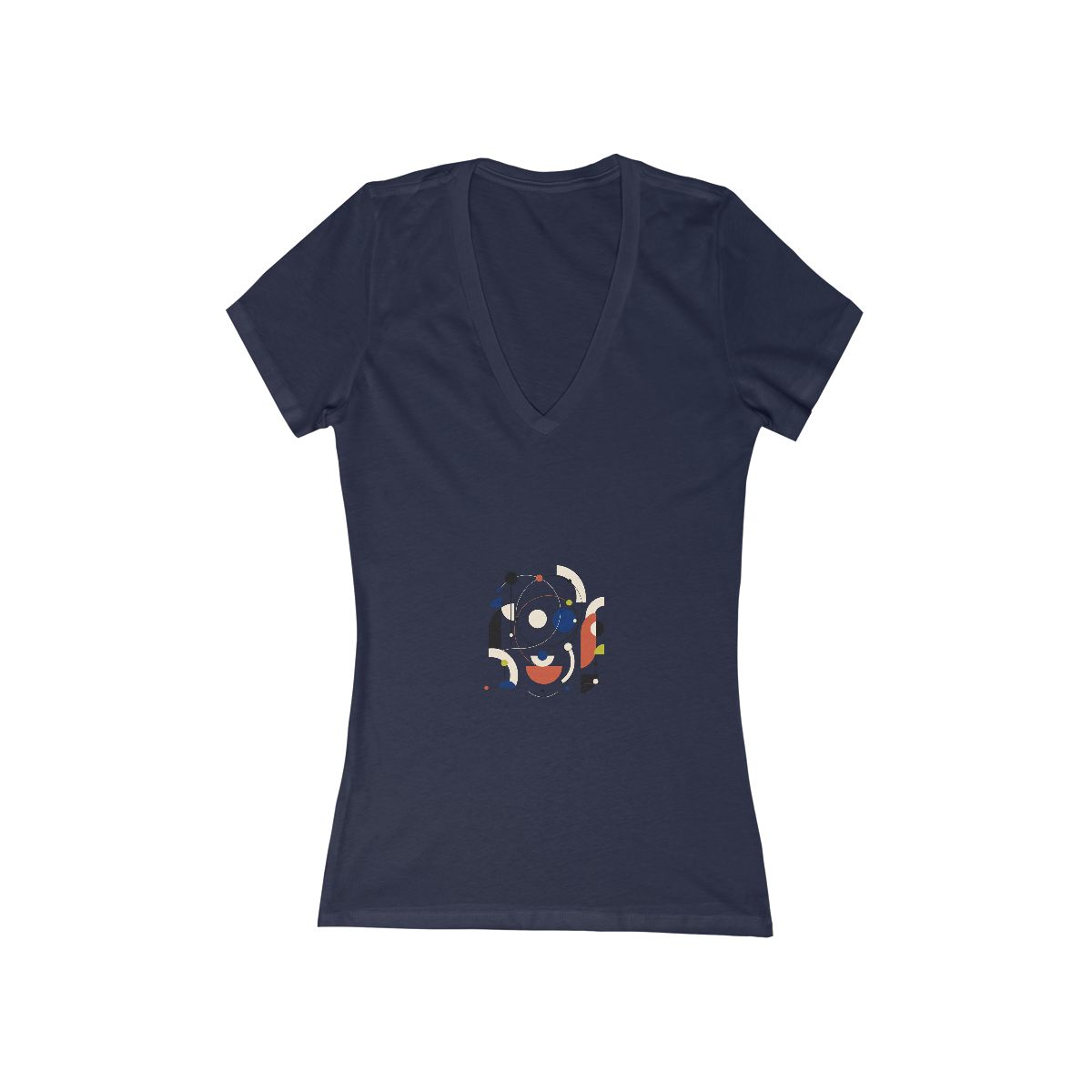 Zoitra Quiet Orbit V-Neck Tee — gallery view 1 of 2