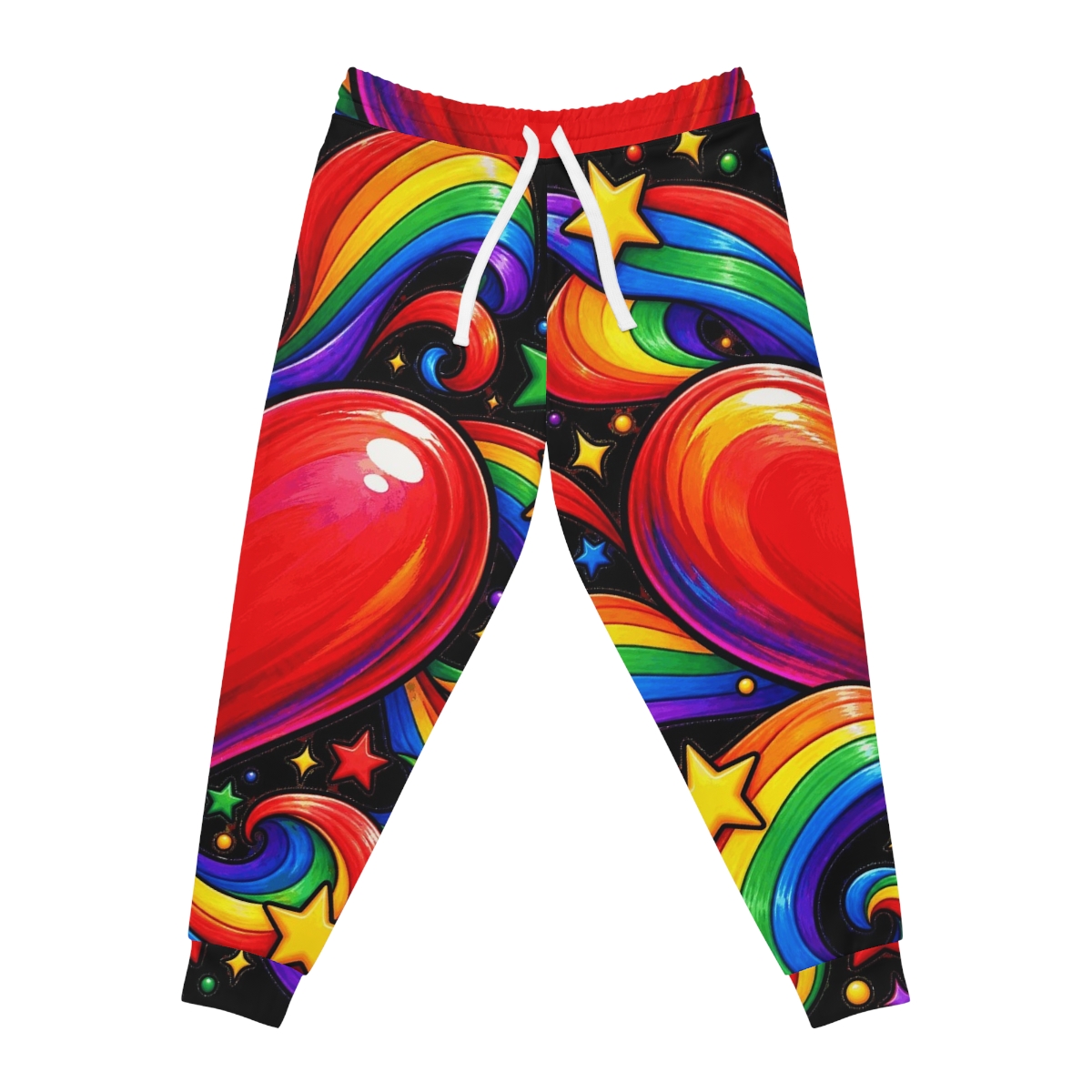 Zoitra Rainbow Pulse Athletic Joggers — Luxury Edit from Zoitra Collective
