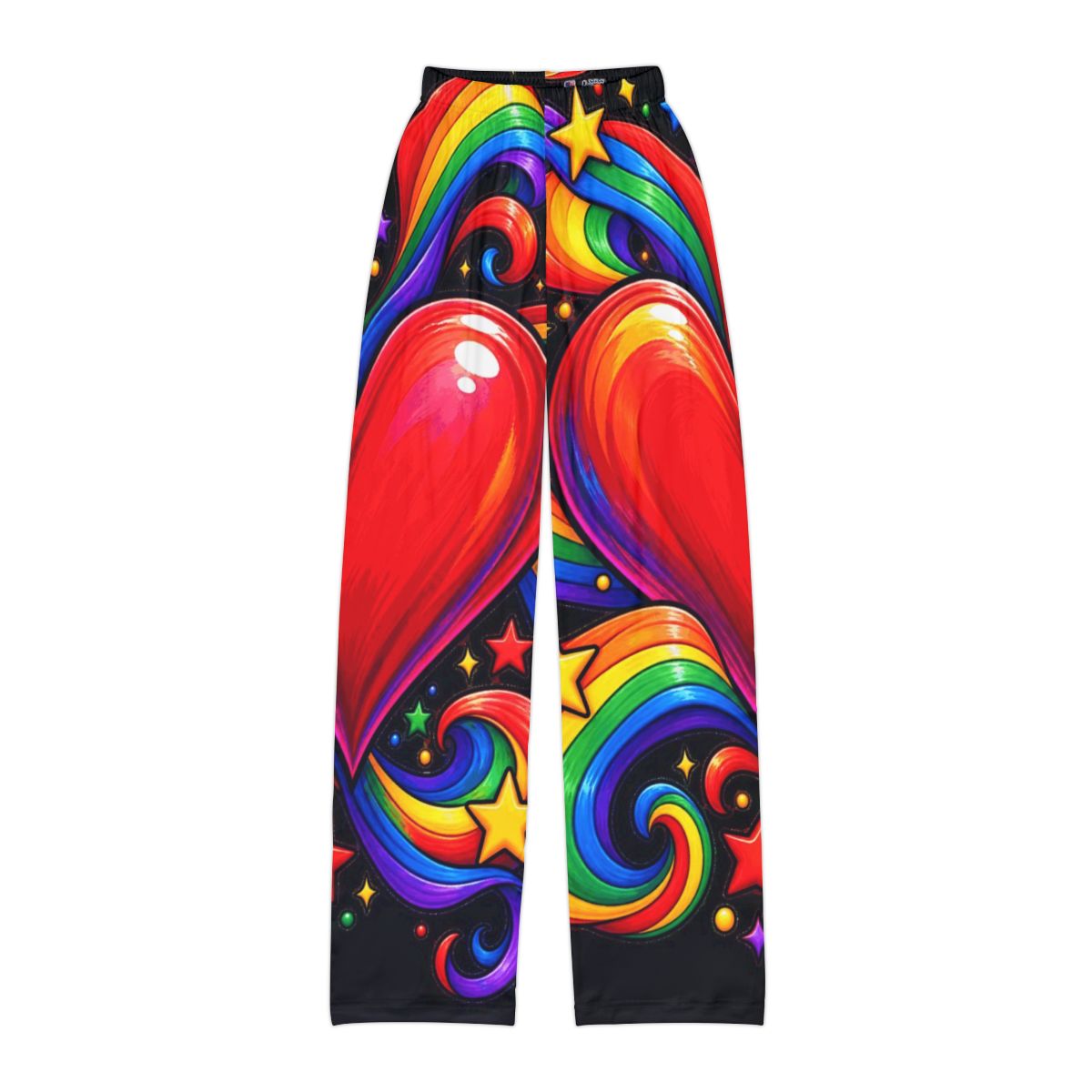 Zoitra Rainbow Pulse Kids Lounge Pants — gallery view 1 of 6