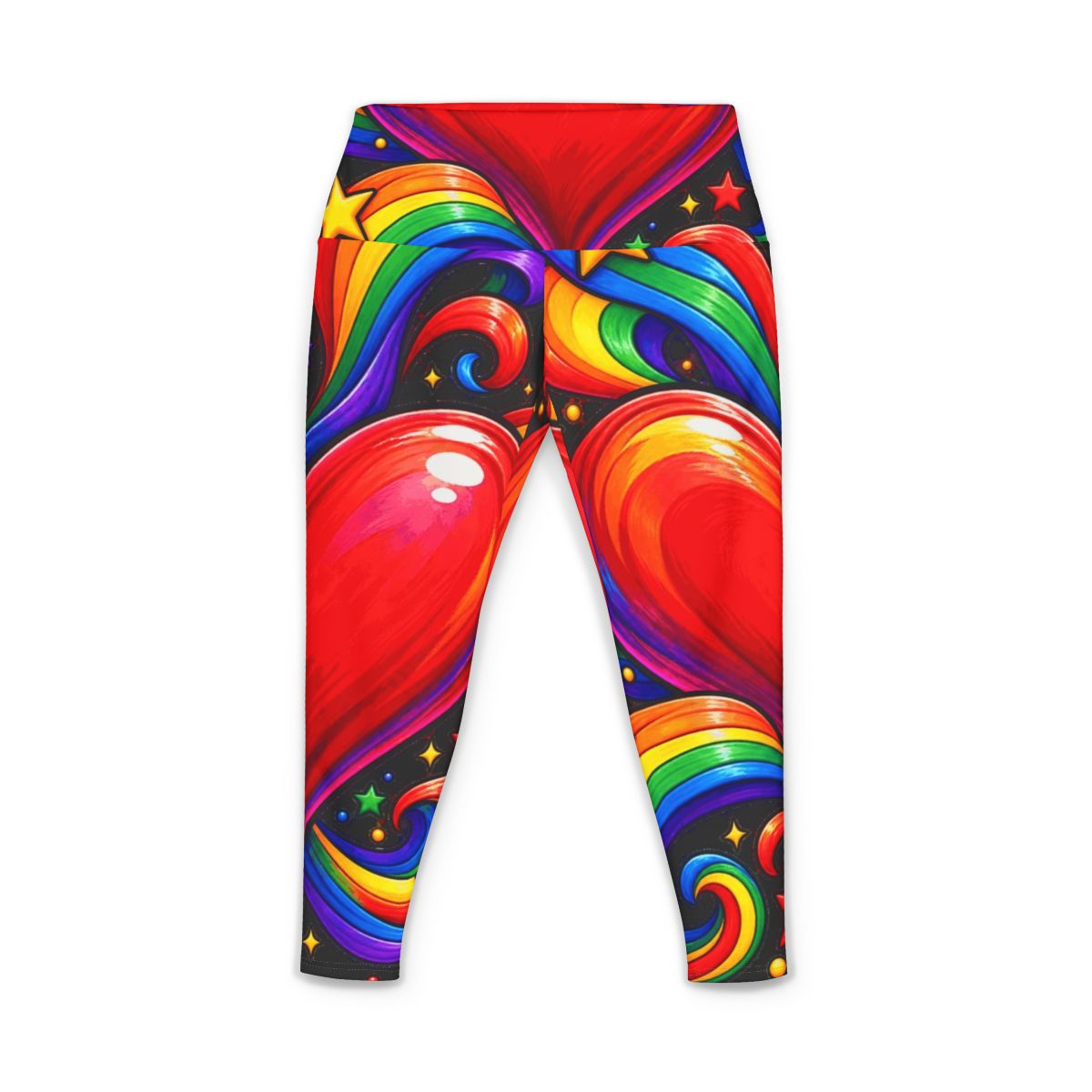 Zoitra Rainbow Pulse Women's Yoga Pants — gallery view 1 of 3