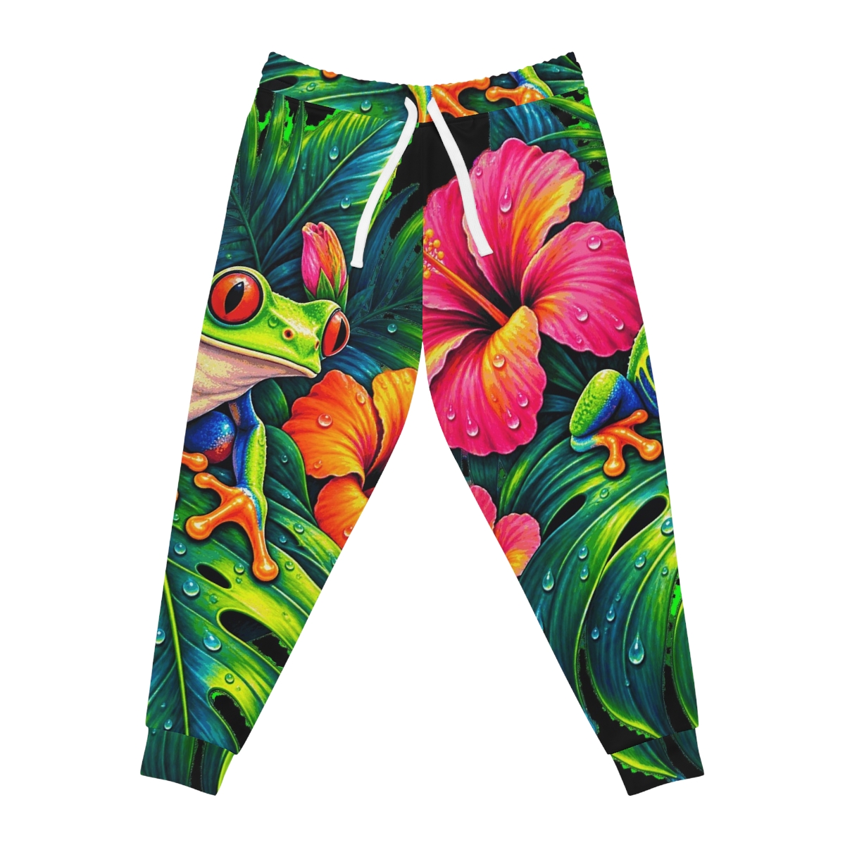 Zoitra Rainforest Chorus Athletic Joggers — Luxury Edit from Zoitra Collective