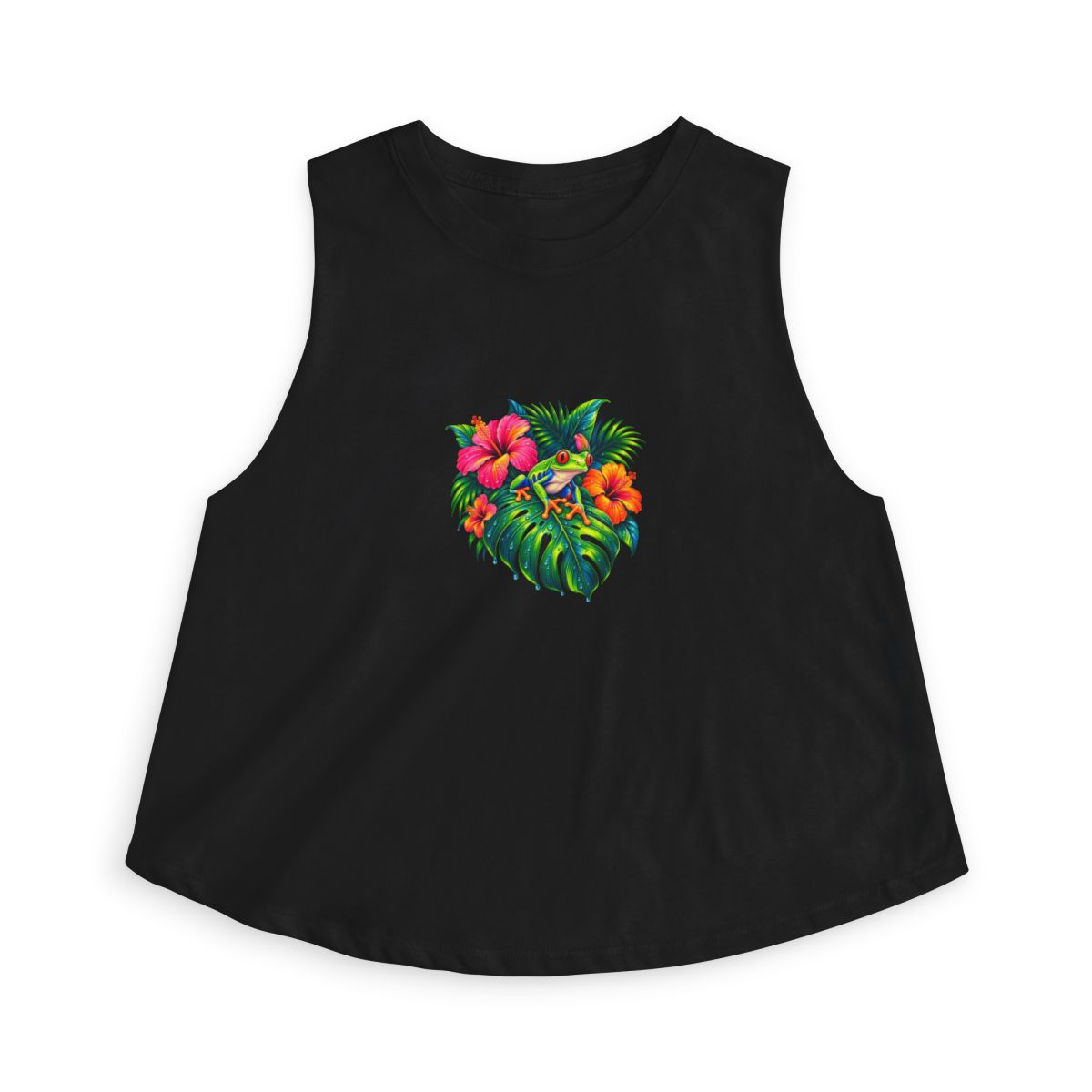Zoitra Rainforest Chorus Crop Tee — Apparel from Zoitra Collective