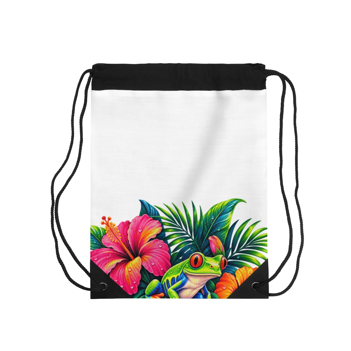Zoitra Rainforest Chorus Drawstring Bag — gallery view 1 of 4