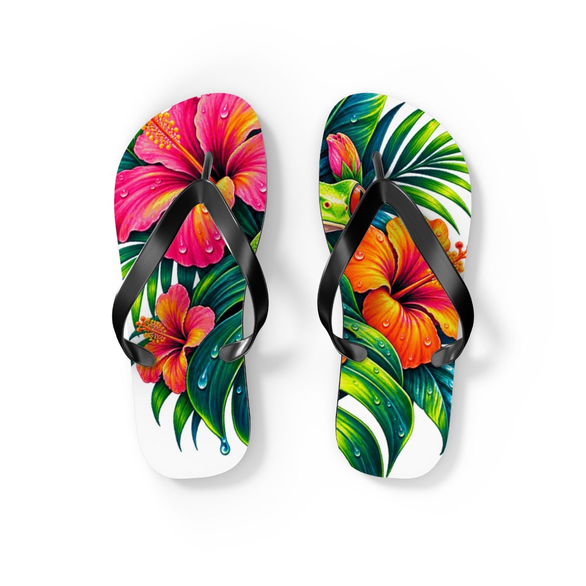 Zoitra Rainforest Chorus Flip Flops — Footwear from Zoitra Collective
