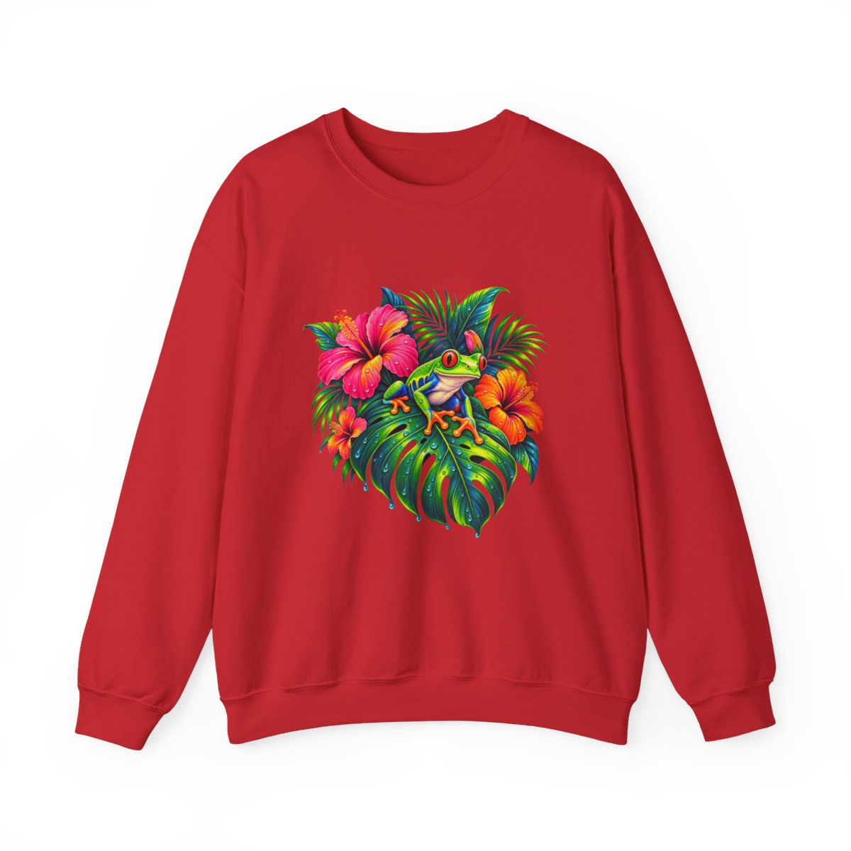 Zoitra Rainforest Chorus Heavy Blend Crewneck — gallery view 1 of 15