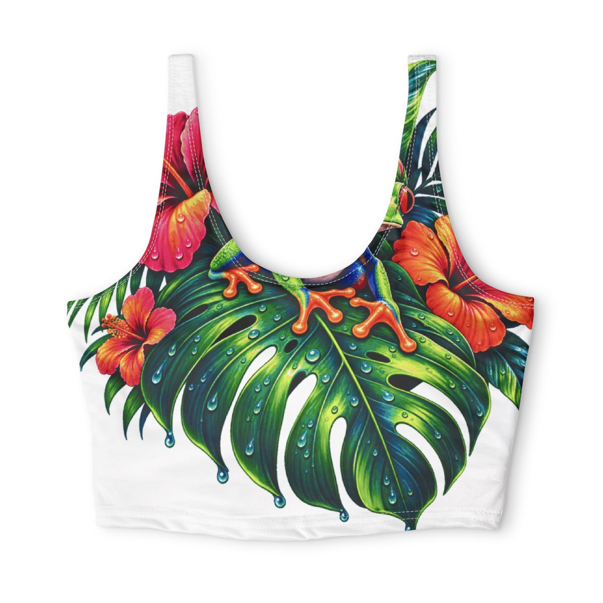 Zoitra Rainforest Chorus Sports Bra — Apparel from Zoitra Collective